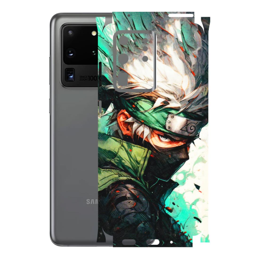 Samsung A/S Series Phone Skins (All Models) - Kakashi Side Profile - 3D Embossed Finish (L-249) Samsung Galaxy S20 Ultra