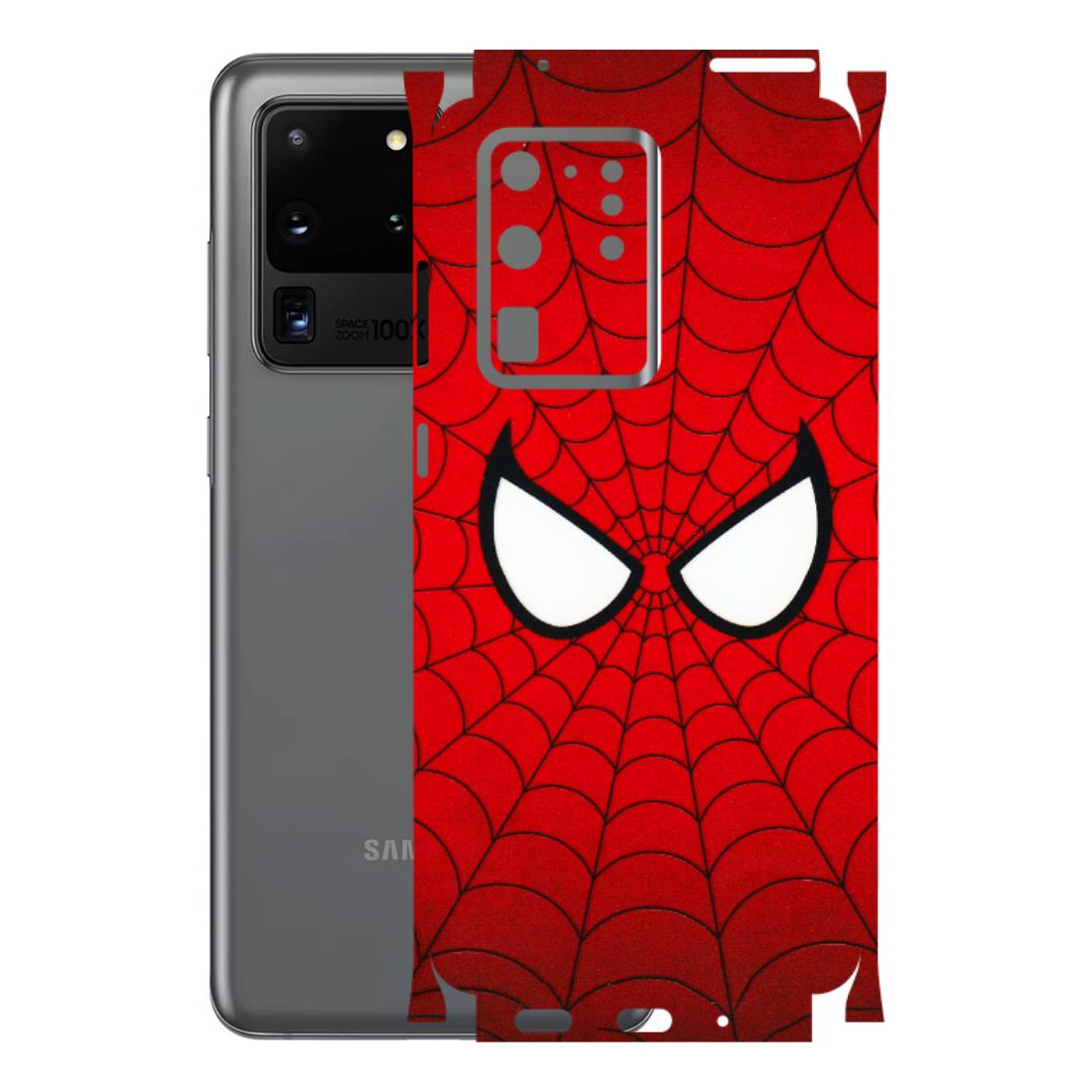 Samsung A/S Series Phone Skins (All Models) - Spidey Eyes - 3D Embossed Finish (L-257) Samsung Galaxy S20 Ultra