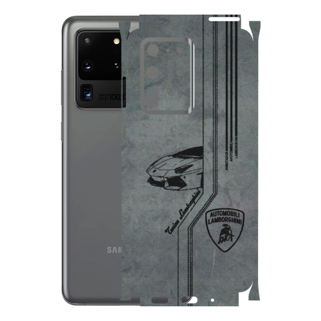 Samsung A/S Series Phone Skins (All Models) - New Lamborgini Aventador - 3D Embossed Finish (L-321) Samsung Galaxy S20 Ultra