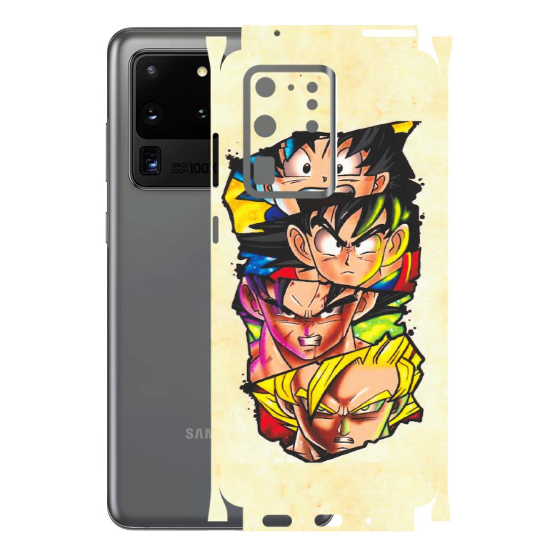 Samsung A/S Series Phone Skins (All Models) - Angry Multi Anime - Matte Finish (M-113) Samsung Galaxy S20 Ultra