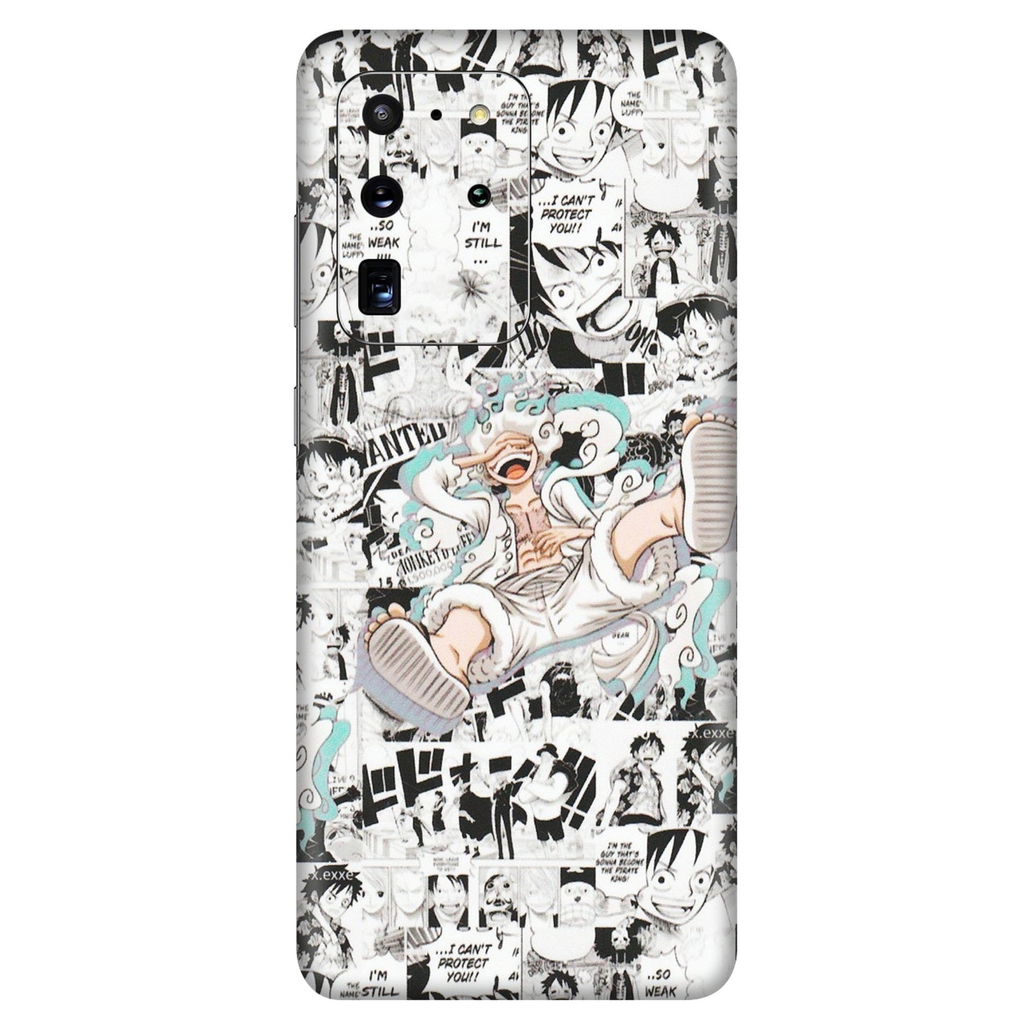 Samsung A/S Series Phone Skins (All Models) - One Piece Comic - Matte Finish (M-168) Samsung Galaxy S20 Ultra
