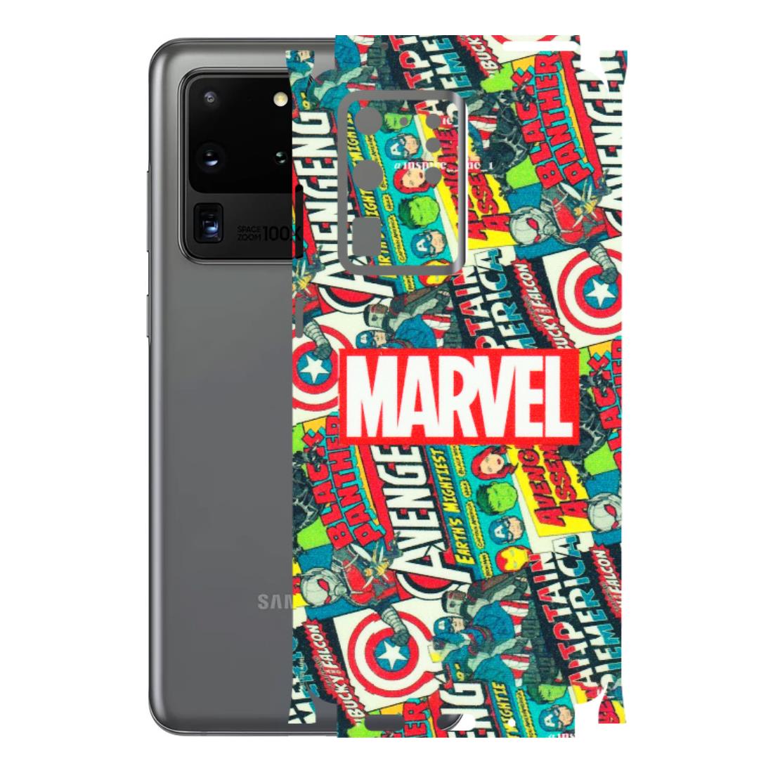 Samsung A/S Series Phone Skins (All Models) - Marvel Comic Lover - Matte Finish (M-30) Samsung Galaxy S20 Ultra