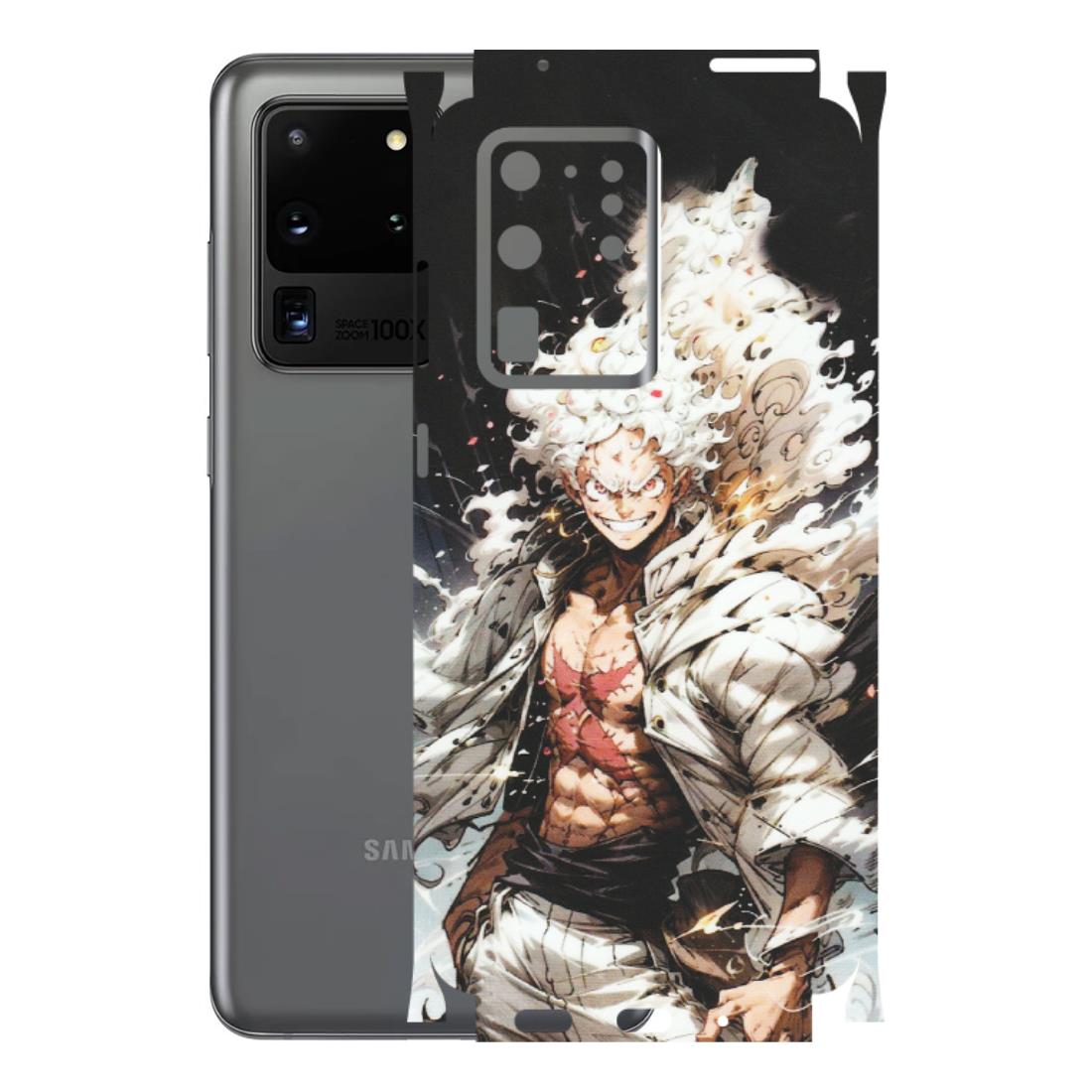 Samsung A/S Series Phone Skins (All Models) - Anime Angry Classy Character - Matte Finish (M-34) Samsung Galaxy S20 Ultra