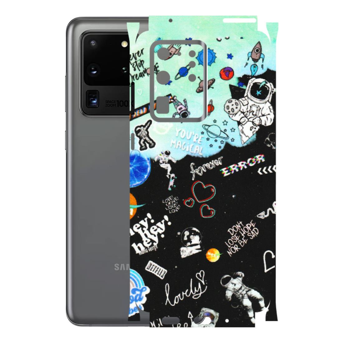 Samsung A/S Series Phone Skins (All Models) - Living In A Space Dream - Matte Finish (M-46) Samsung Galaxy S20 Ultra
