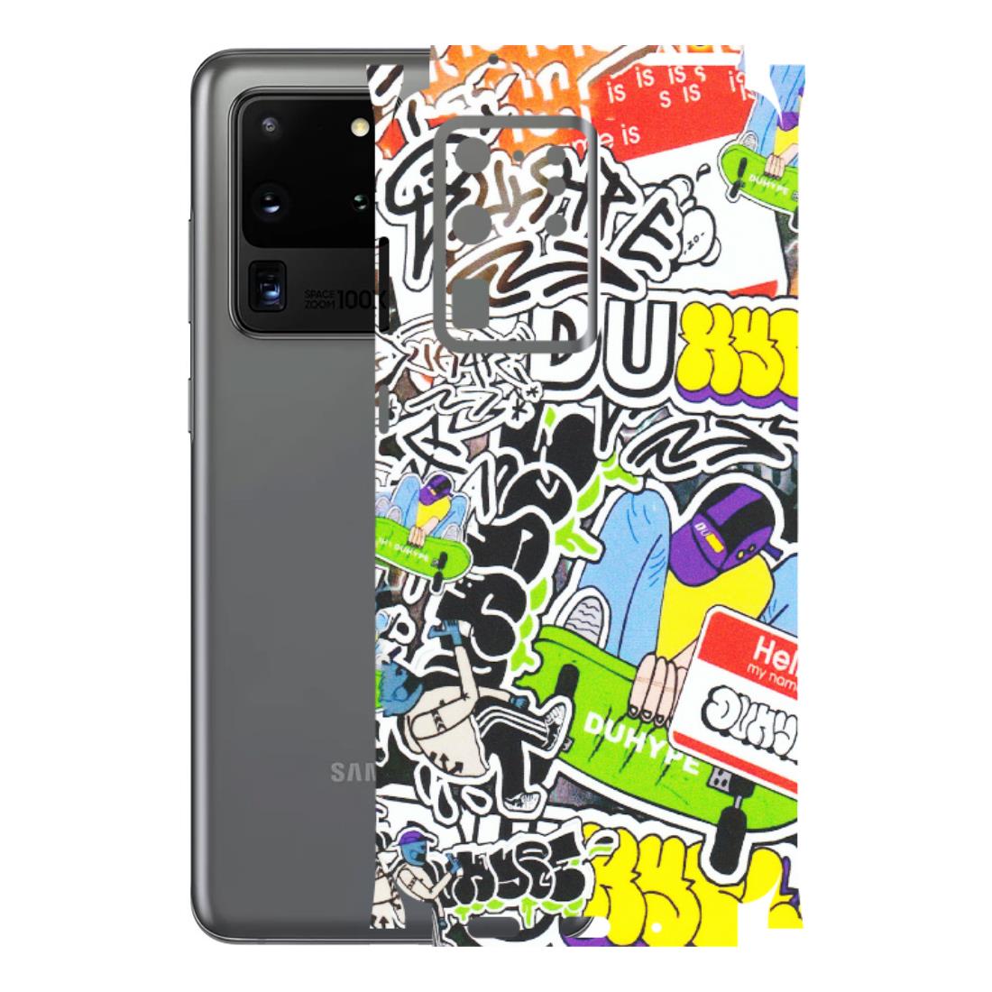 Samsung A/S Series Phone Skins (All Models) - Dope Graffiti - Matte Finish (M-61) Samsung Galaxy S20 Ultra