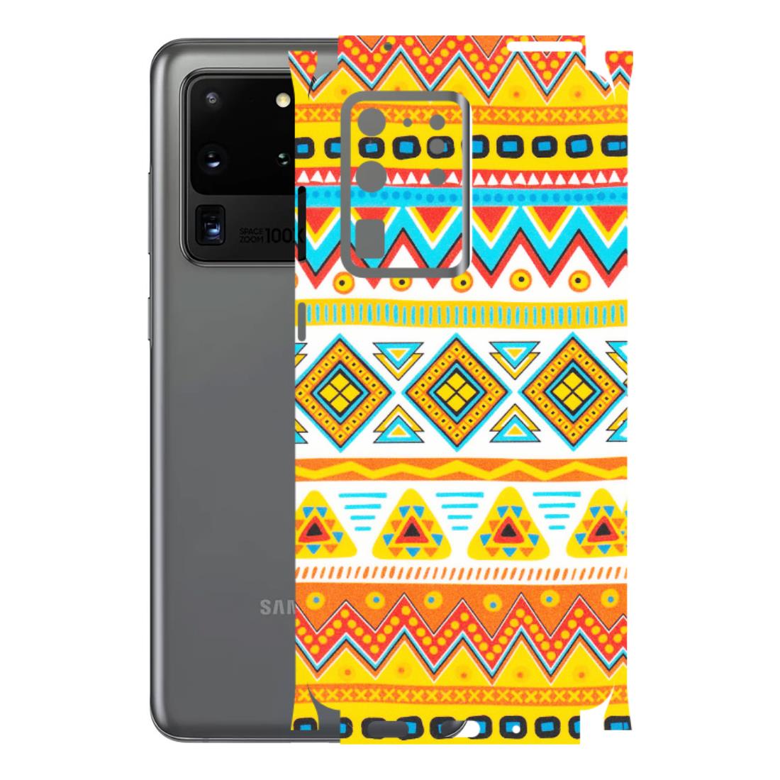 Samsung A/S Series Phone Skins (All Models) - Mexican Abstract - Matte Finish (M-71) Samsung Galaxy S20 Ultra