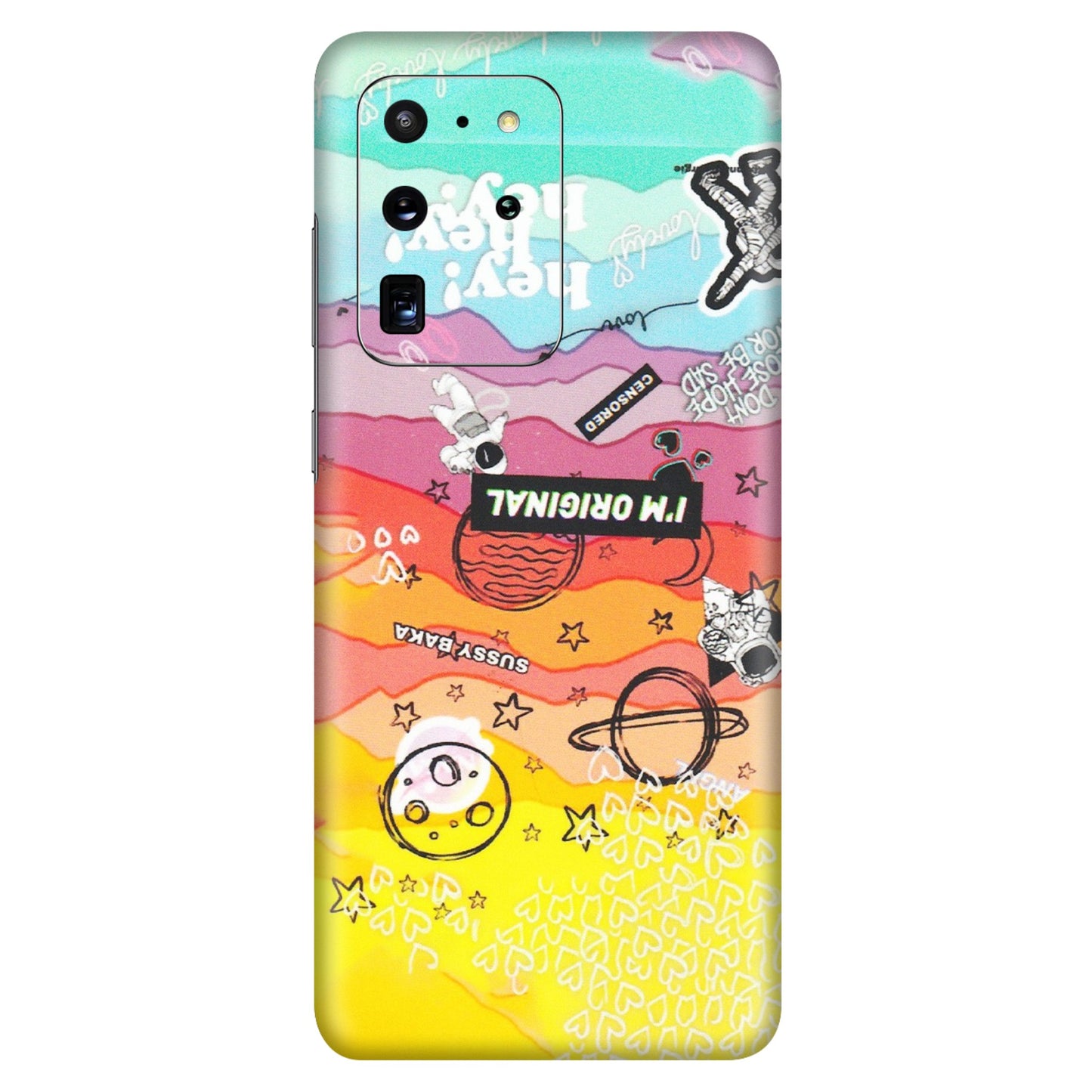 Samsung A/S Series Phone Skins (All Models) - The Original Astronaut - Matte Finish (M-79) Samsung Galaxy S20 Ultra
