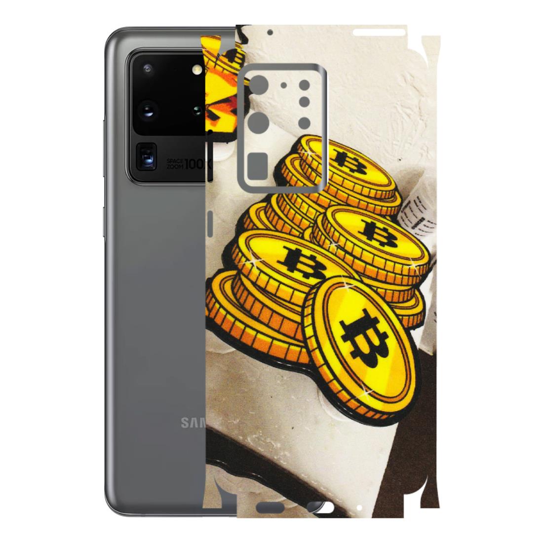 Samsung A/S Series Phone Skins (All Models) - Billionaire Bitcoin Collection - Matte Finish (M-92) Samsung Galaxy S20 Ultra
