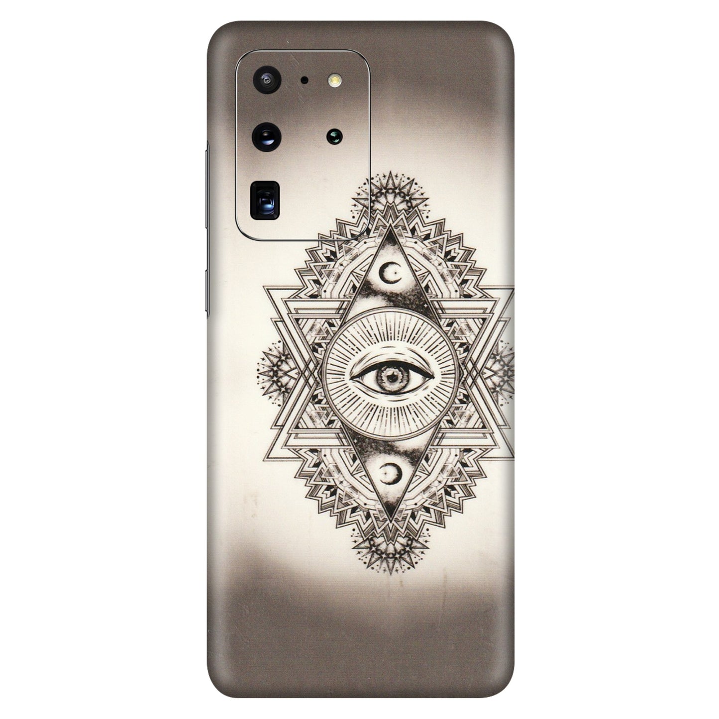 Samsung A/S Series Phone Skins (All Models) - Illuminati Great Eye - Transparent Finish (T-14) Samsung Galaxy S20 Ultra