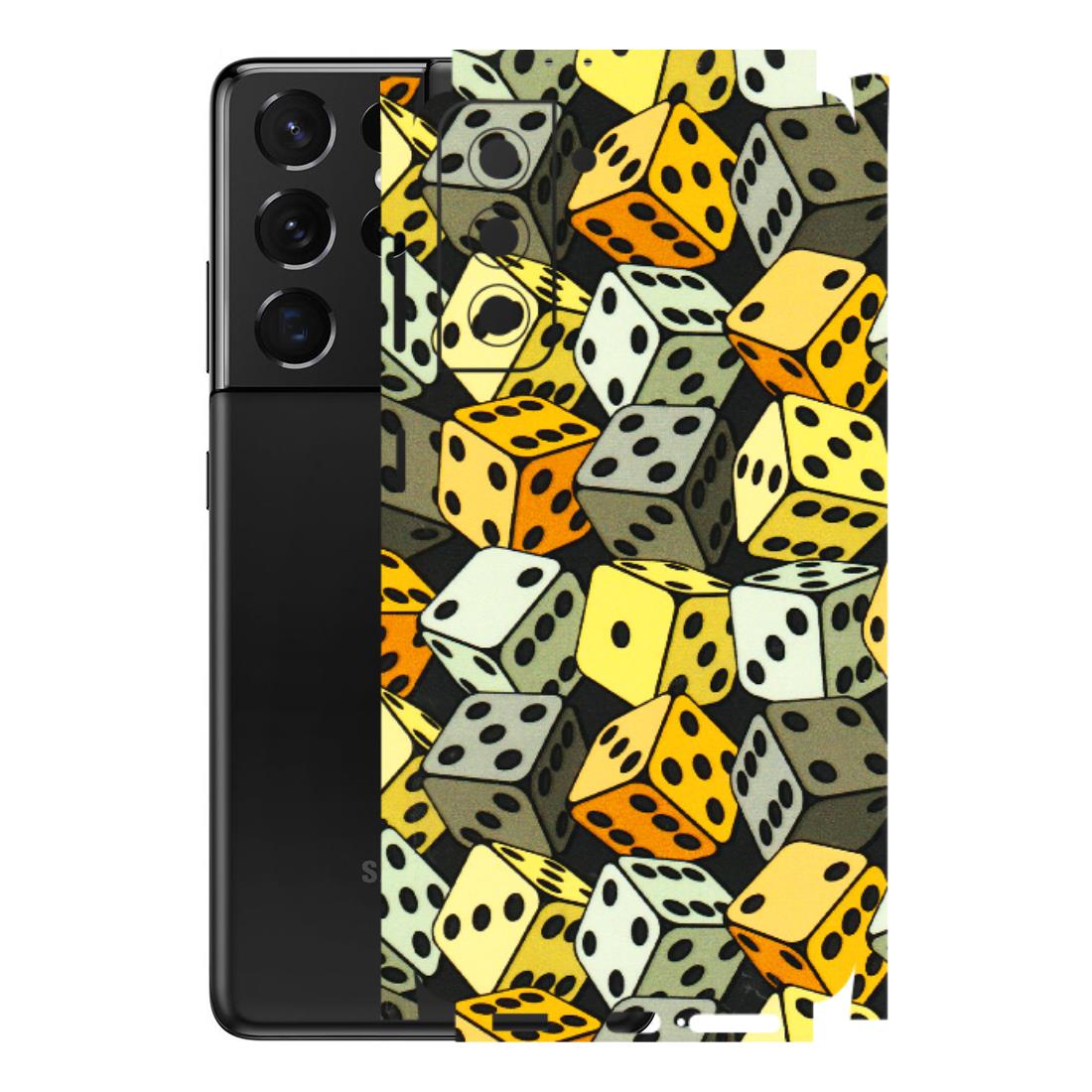 Samsung A/S Series Phone Skins (All Models) - Dices Of Life - 3D Embossed Finish (L-04) Samsung Galaxy S21 5G