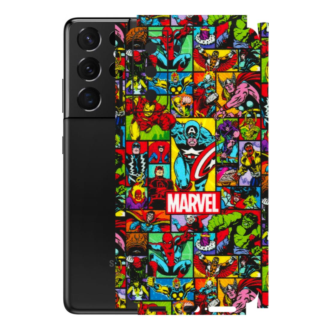 Samsung A/S Series Phone Skins (All Models) - MARVELOUS Comic Characters - 3D Embossed Finish (L-129) Samsung Galaxy S21 5G