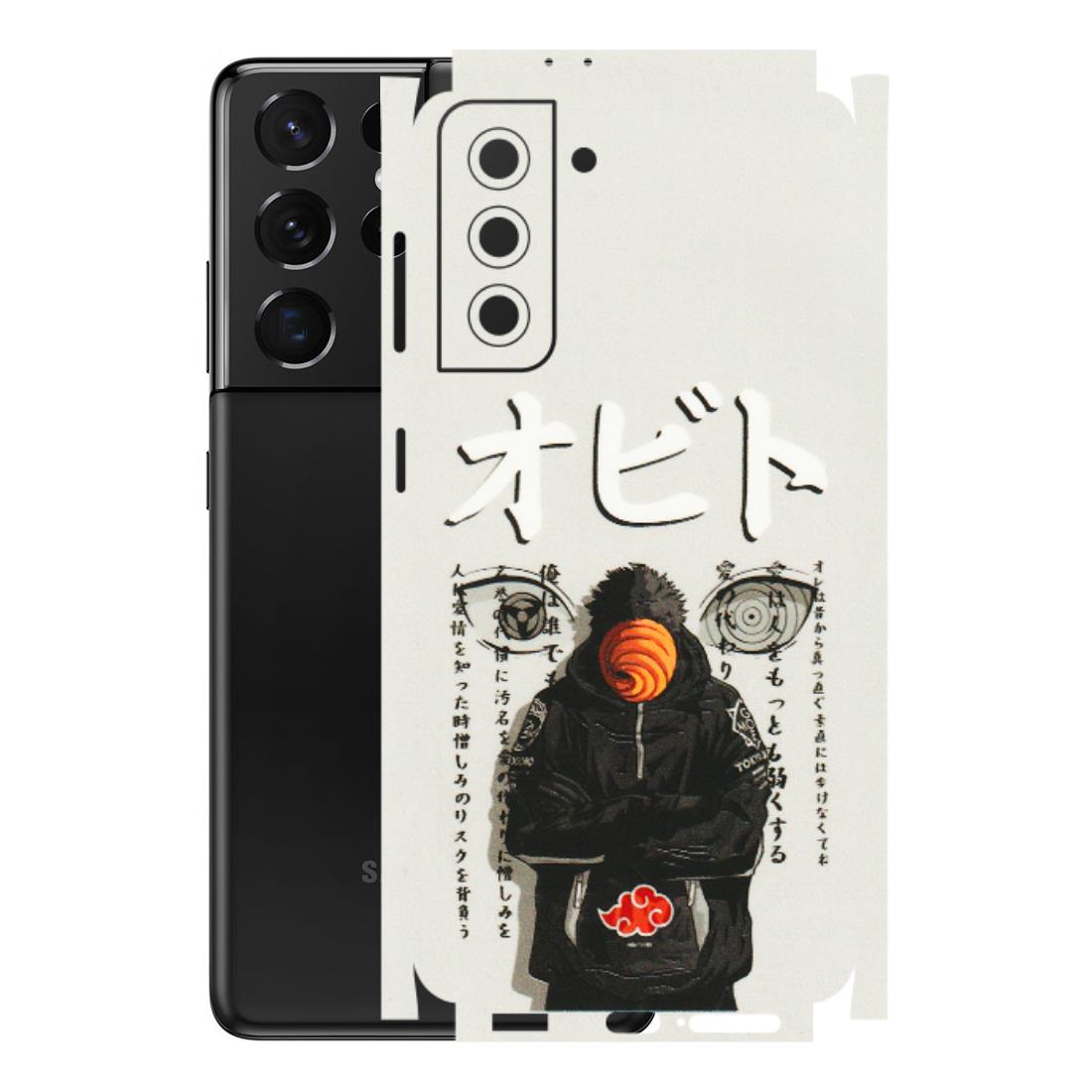 Samsung A/S Series Phone Skins (All Models) - Obito Anime Eye - 3D Embossed Finish (L-19) Samsung Galaxy S21 5G