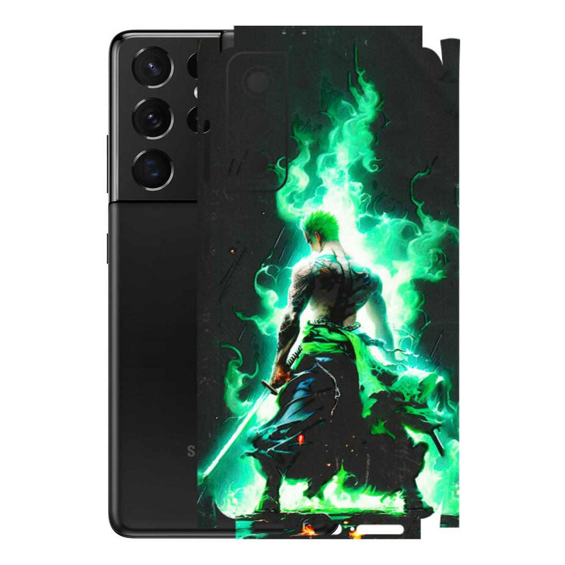Samsung A/S Series Phone Skins (All Models) - Zoro Sword - 3D Embossed Finish (L-241) Samsung Galaxy S21 5G
