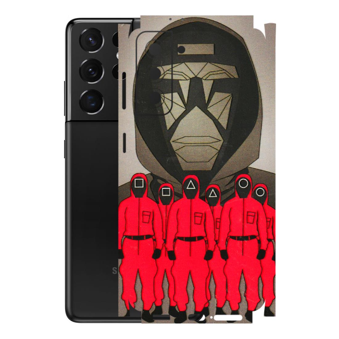 Samsung A/S Series Phone Skins (All Models) - Squid Game Hero - 3D Embossed Finish (L-245) Samsung Galaxy S21 5G