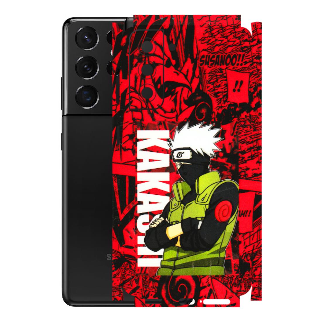 Samsung A/S Series Phone Skins (All Models) - Kakashi Red Anime - 3D Embossed Finish (L-251) Samsung Galaxy S21 5G