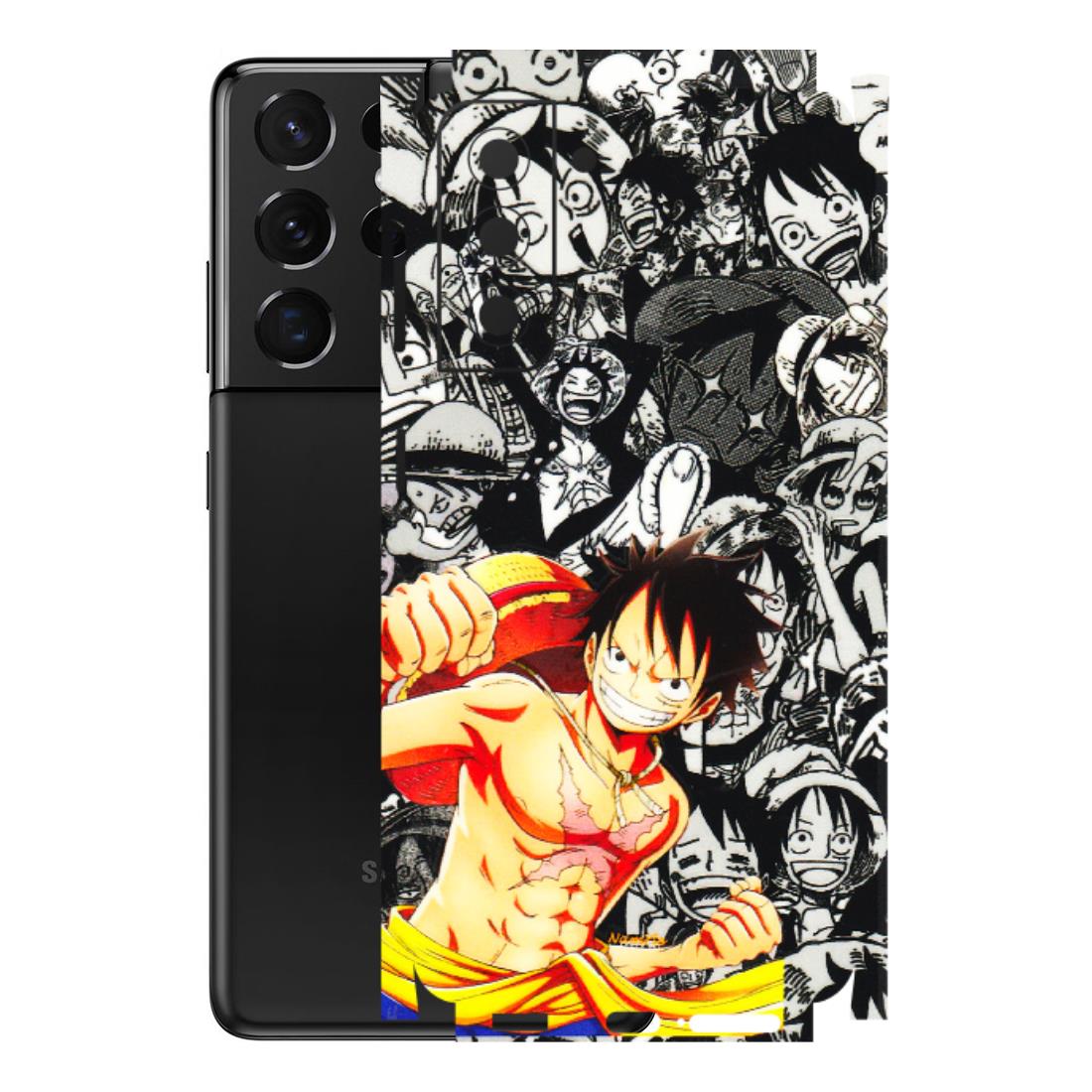 Samsung A/S Series Phone Skins (All Models) - Anime Comics Games Doodles - 3D Embossed Finish (L-27) Samsung Galaxy S21 5G