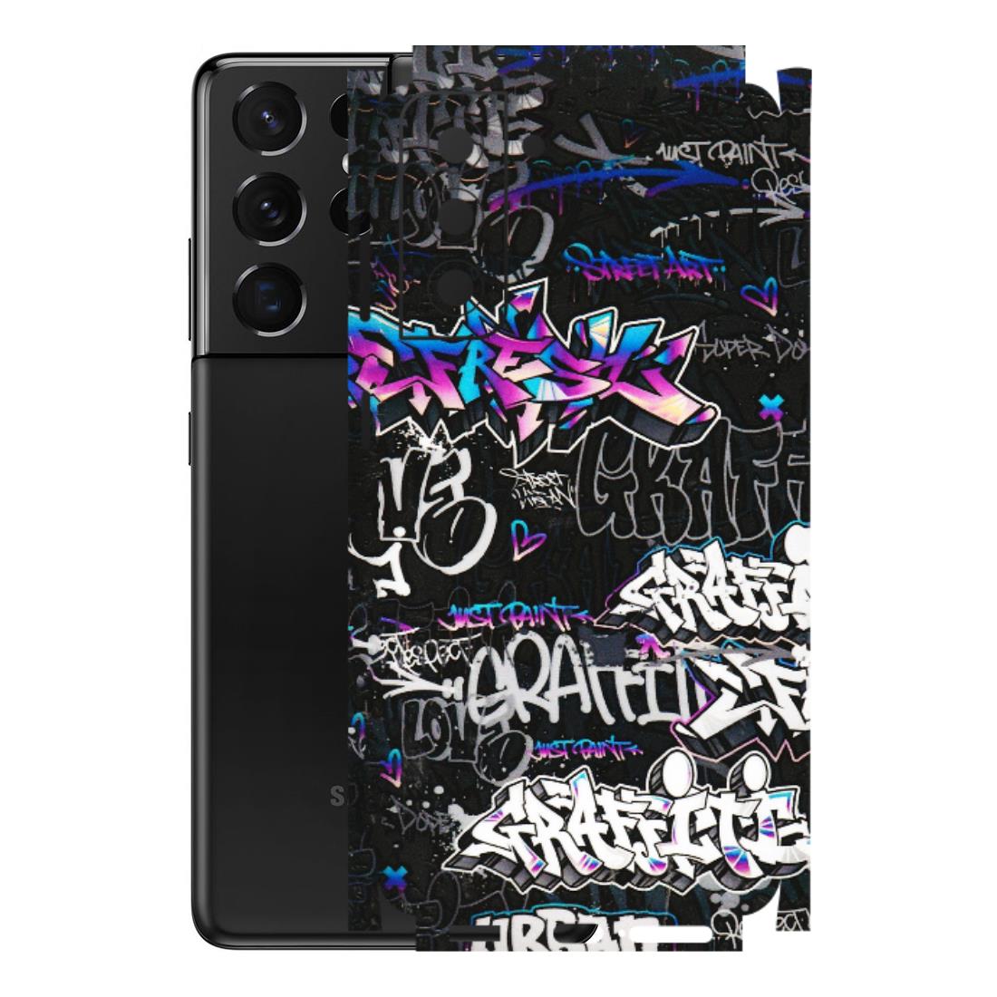 Samsung A/S Series Phone Skins (All Models) - Graffiti Killer - 3D Embossed Finish (L-274) Samsung Galaxy S21 5G