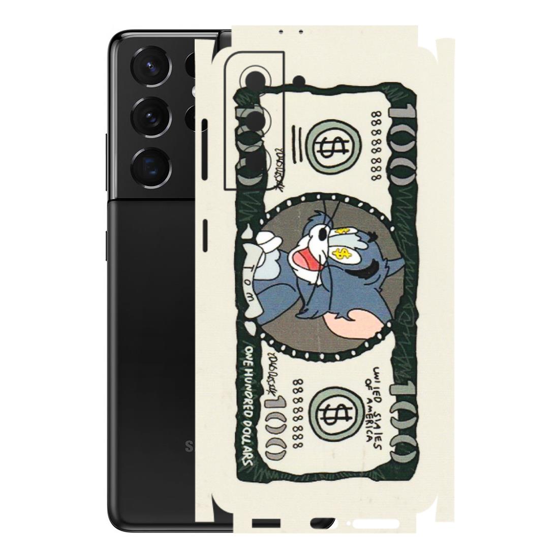 Samsung A/S Series Phone Skins (All Models) - Tom Hundred Dollar - 3D Embossed Finish (L-324) Samsung Galaxy S21 5G