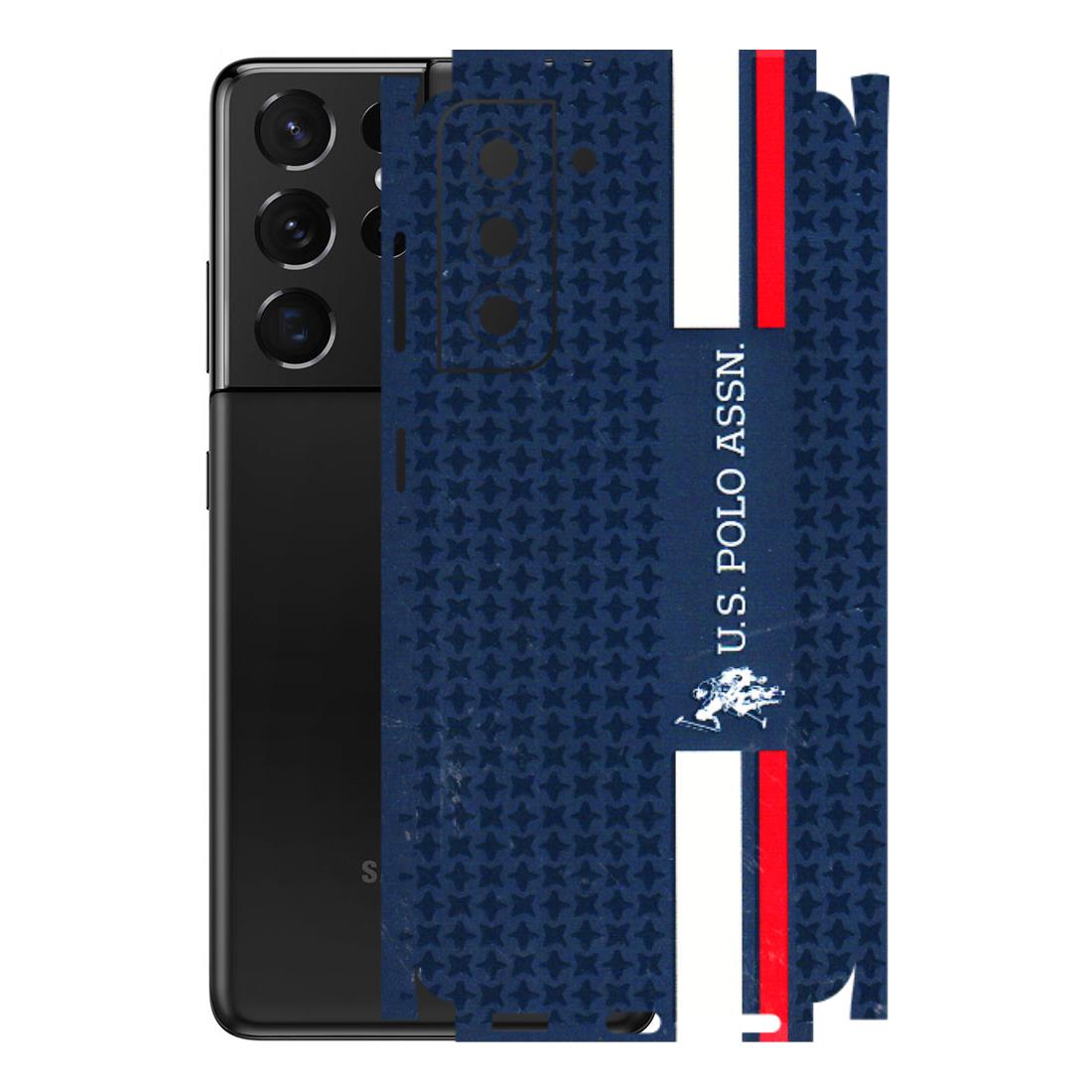 Samsung A/S Series Phone Skins (All Models) - US POLO Designer Brand - 3D Embossed Finish (L-65) Samsung Galaxy S21 5G