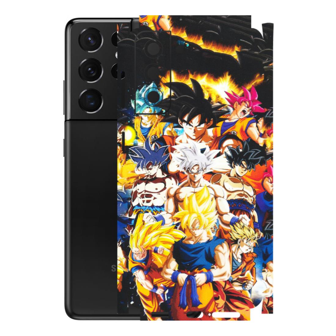 Samsung A/S Series Phone Skins (All Models) - Ultimate Dragon Ball Z - Matte Finish (M-100) Samsung Galaxy S21 5G