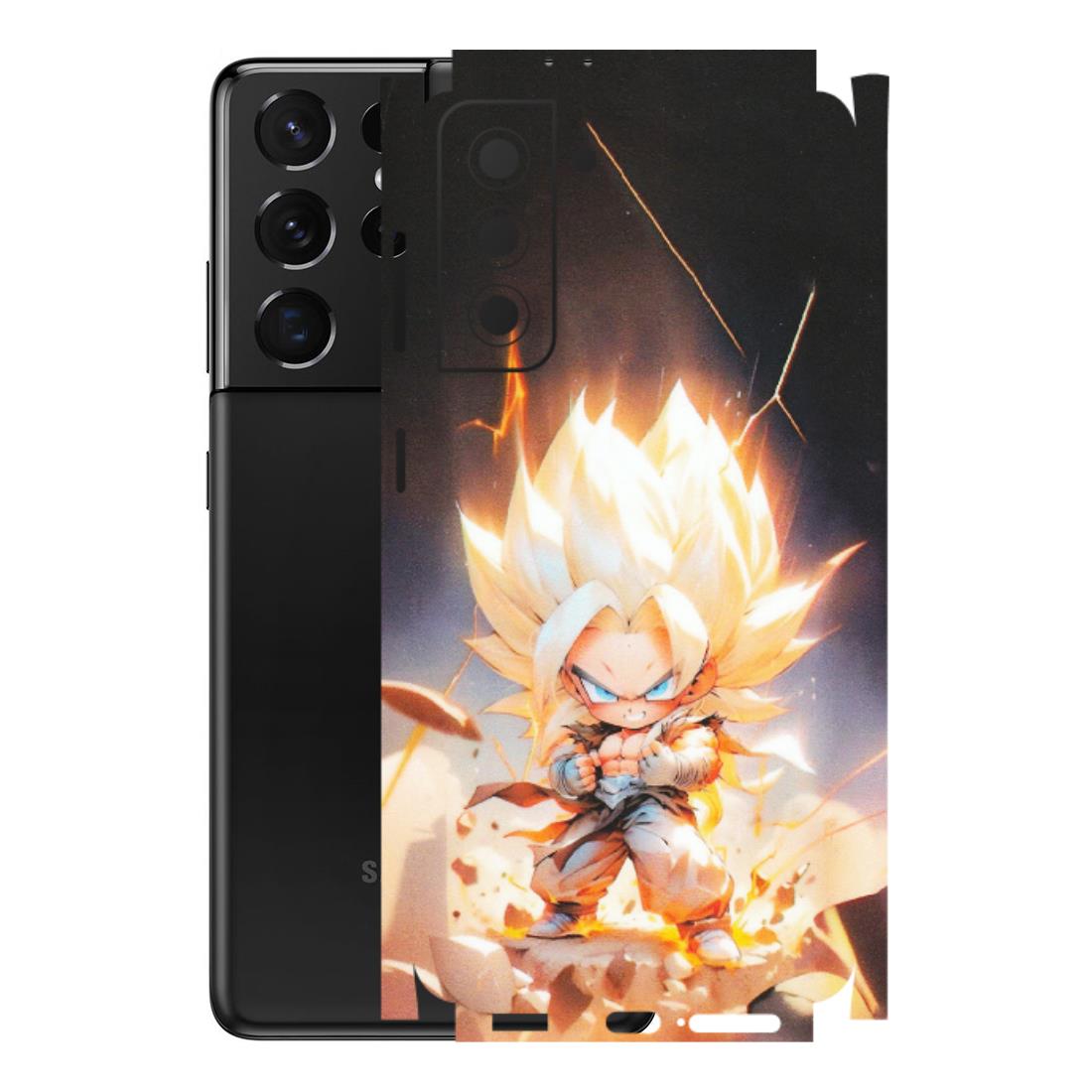 Samsung A/S Series Phone Skins (All Models) - Goku Dragon Cute Anime - Matte Finish (M-131) Samsung Galaxy S21 5G