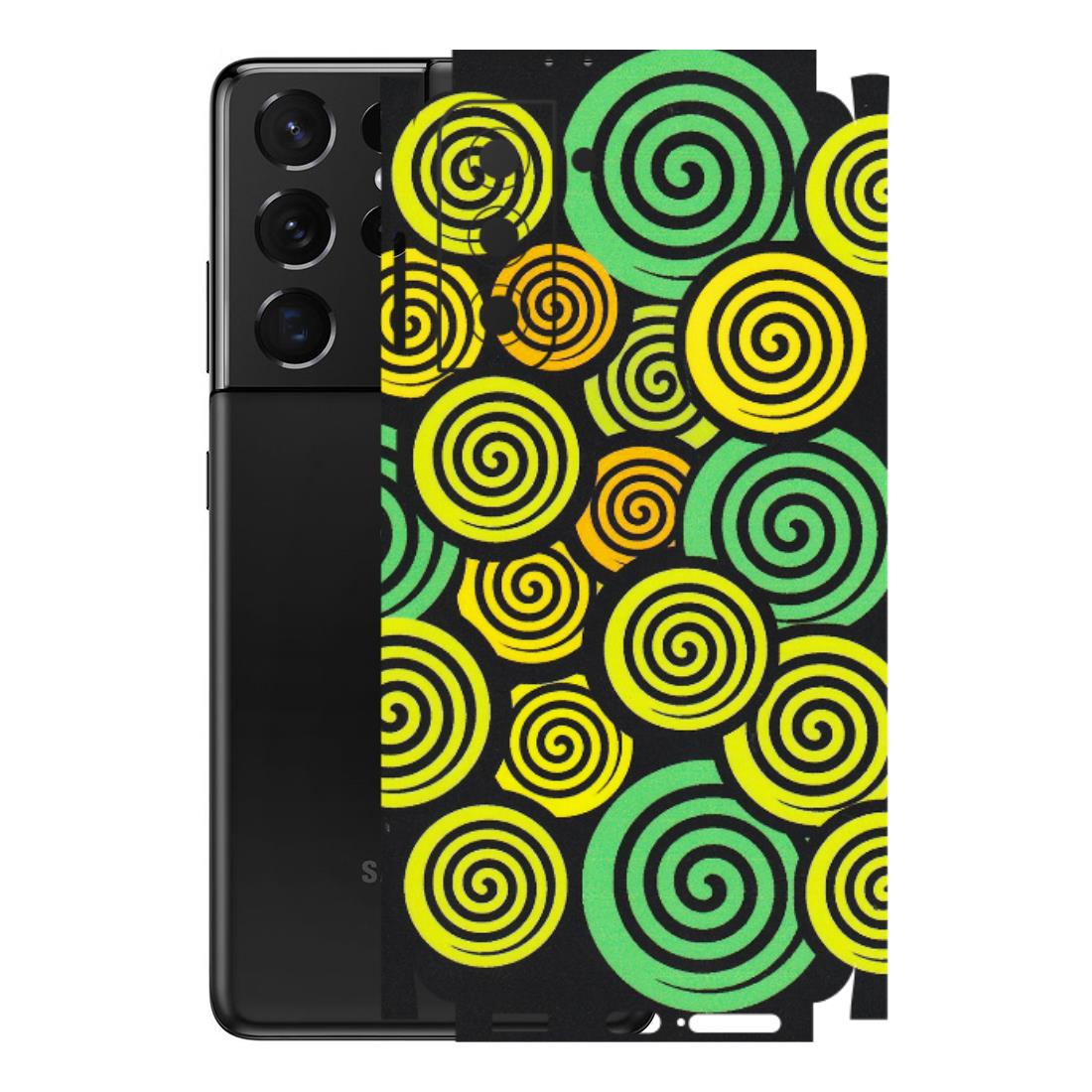 Samsung A/S Series Phone Skins (All Models) - Crazy Spiral - Matte Finish (M-91) Samsung Galaxy S21 5G