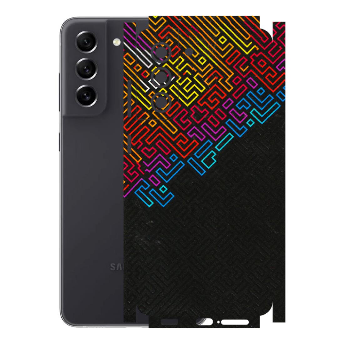 Samsung A/S Series Phone Skins (All Models) - Dotme Pattern Art - 3D Embossed Finish (L-121) Samsung Galaxy S21 FE 5G