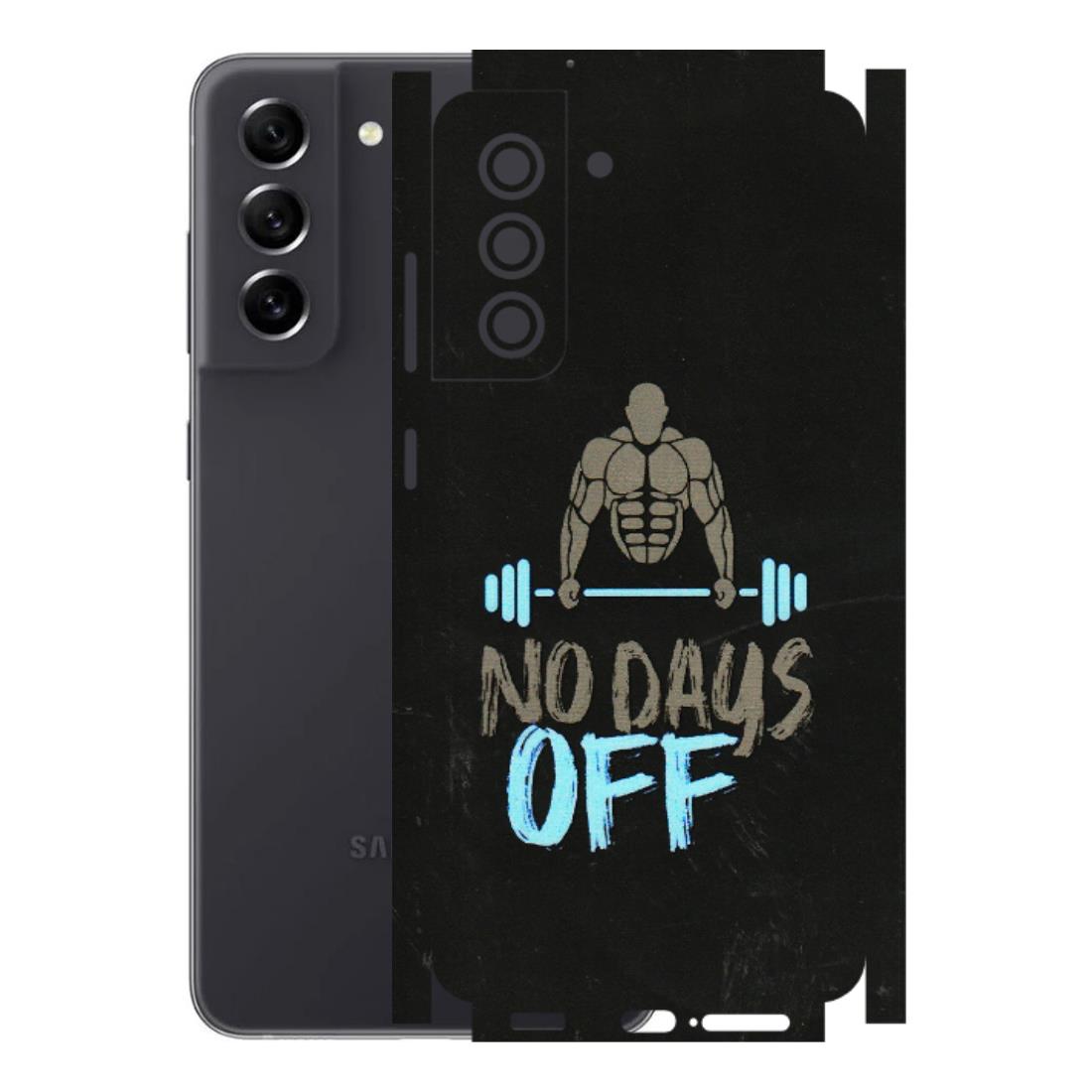 Samsung A/S Series Phone Skins (All Models) - Gym Lover - 3D Embossed Finish (L-127) Samsung Galaxy S21 FE 5G