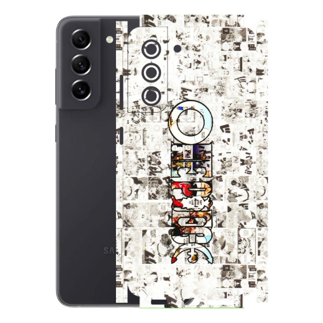Samsung A/S Series Phone Skins (All Models) - One Piece Manga - 3D Embossed Finish (L-26) Samsung Galaxy S21 FE 5G