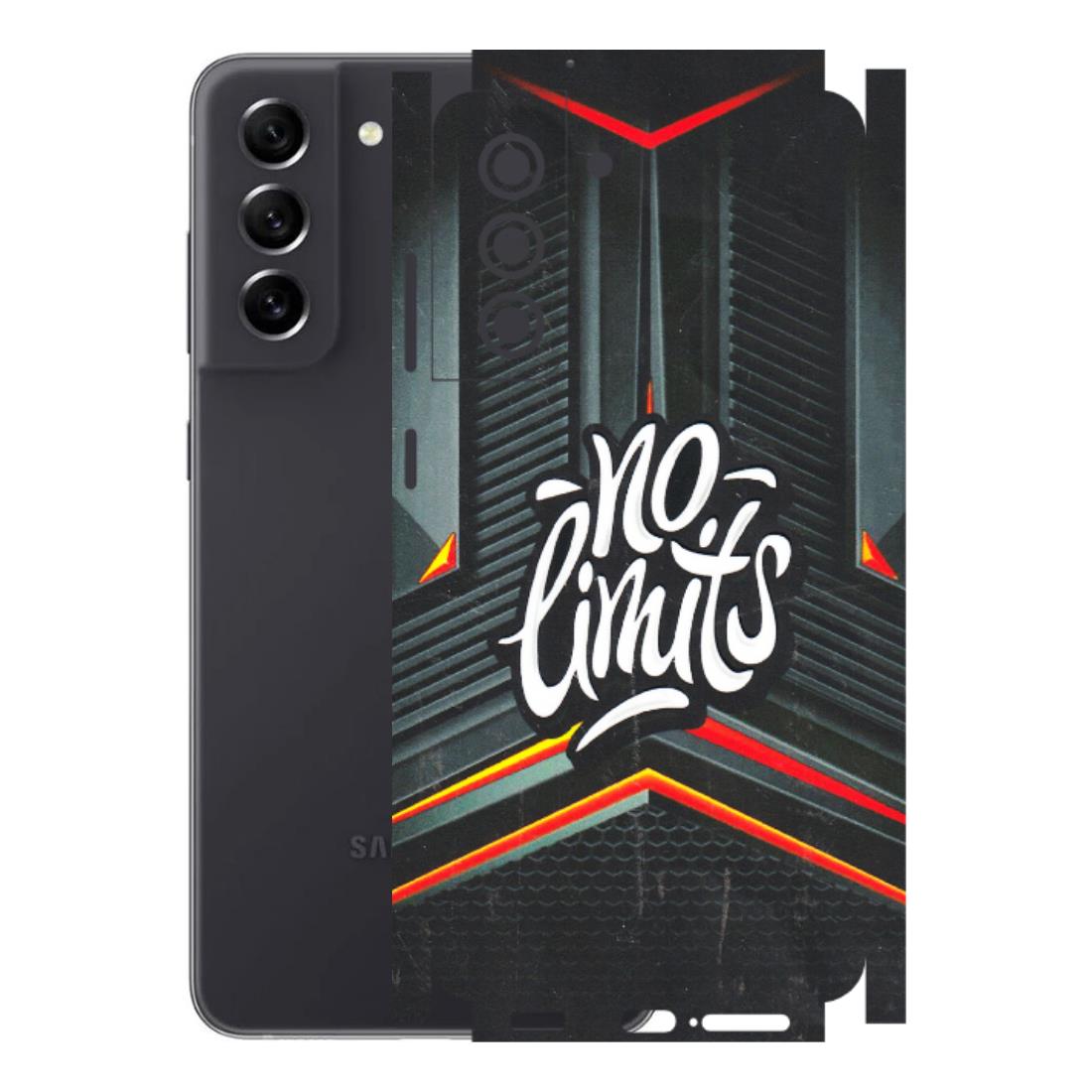 Samsung A/S Series Phone Skins (All Models) - No Limits - 3D Embossed Finish (L-286) Samsung Galaxy S21 FE 5G
