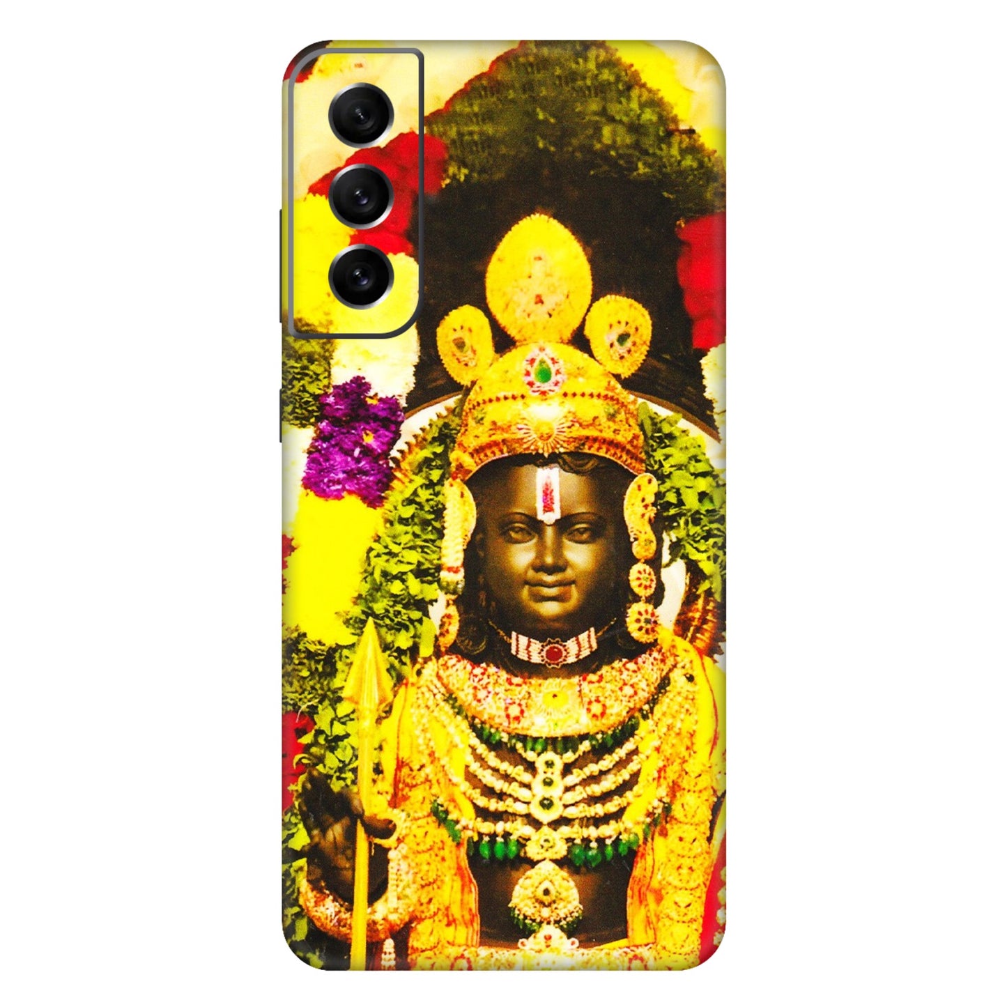 Samsung A/S Series Phone Skins (All Models) - Ram Lalla Ayodhya - 3D Embossed Finish (L-103) Samsung Galaxy S21 FE 5G