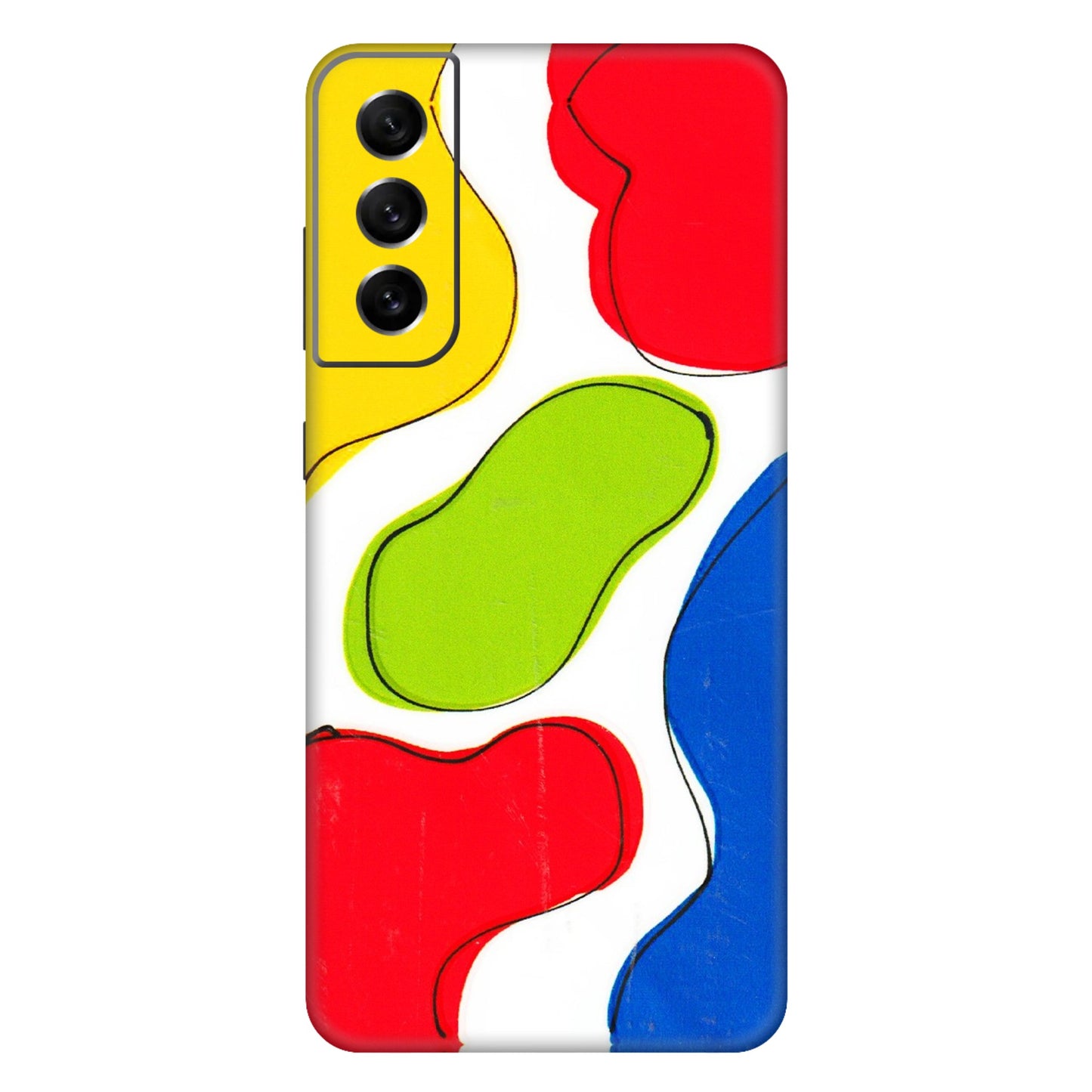 Samsung A/S Series Phone Skins (All Models) - RGB Colour Paint - 3D Embossed Finish (L-284) Samsung Galaxy S21 FE 5G