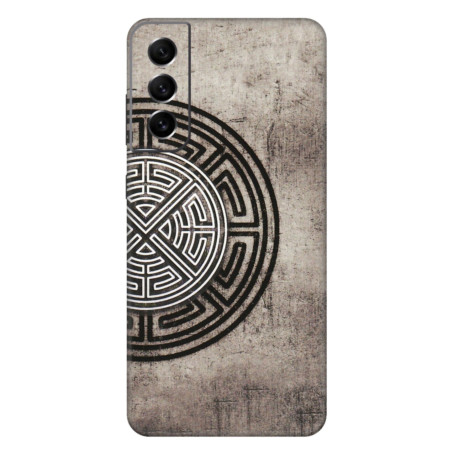 Samsung A/S Series Phone Skins (All Models) - Mysterious Circular Design - 3D Embossed Finish (L-63) Samsung Galaxy S21 FE 5G