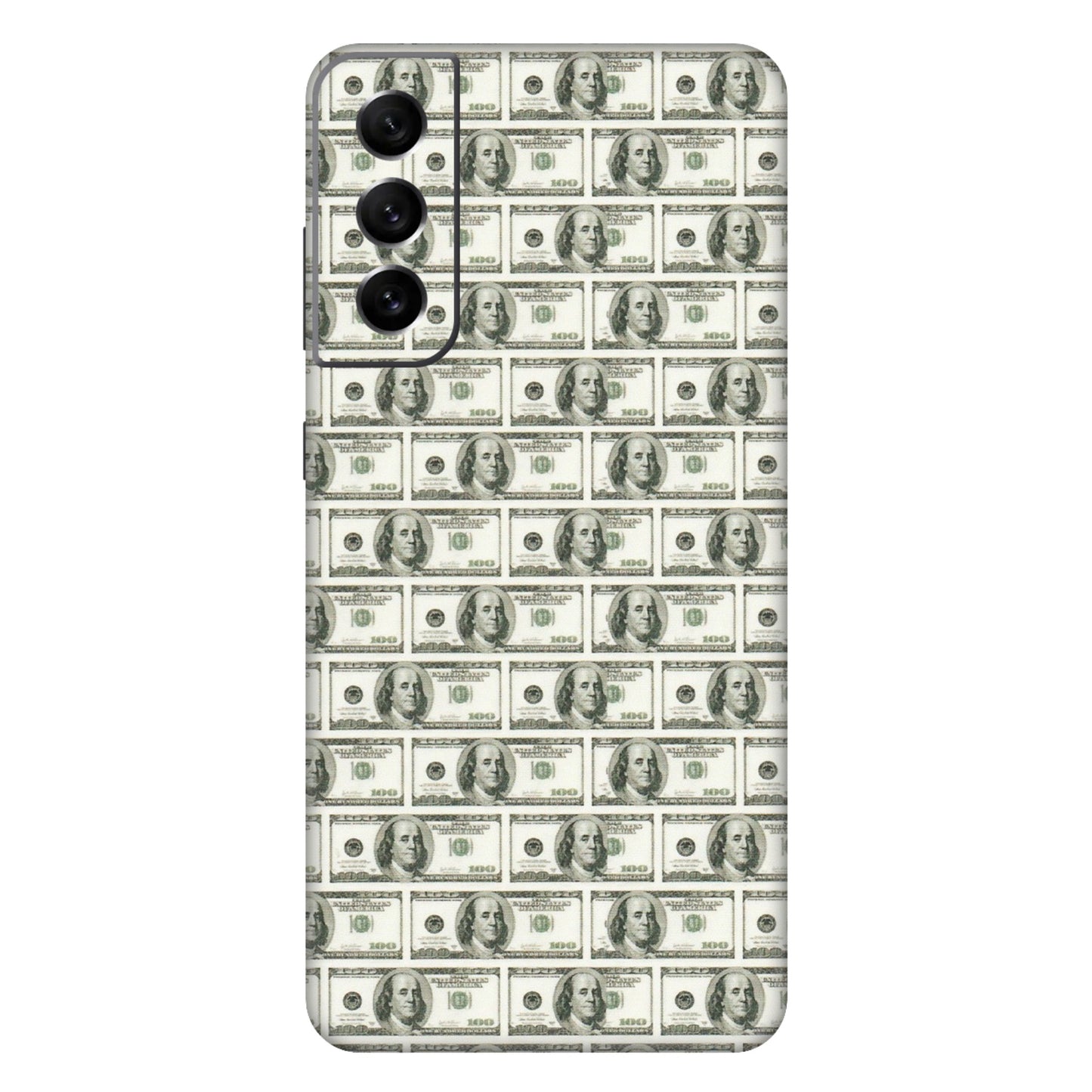 Samsung A/S Series Phone Skins (All Models) - I Love Dollars - Matte Finish (M-40) Samsung Galaxy S21 FE 5G