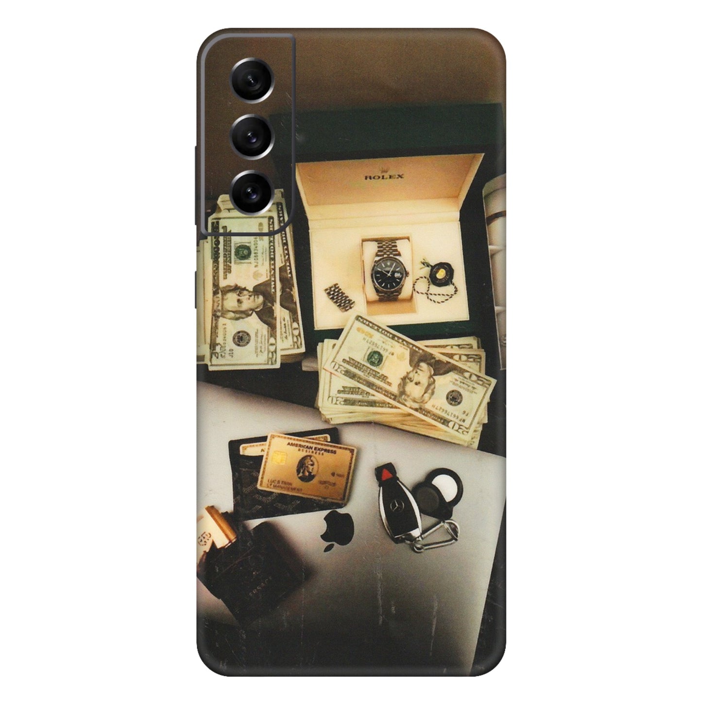 Samsung A/S Series Phone Skins (All Models) - Luxury Lifestyle - Transparent Finish (T-11) Samsung Galaxy S21 FE 5G