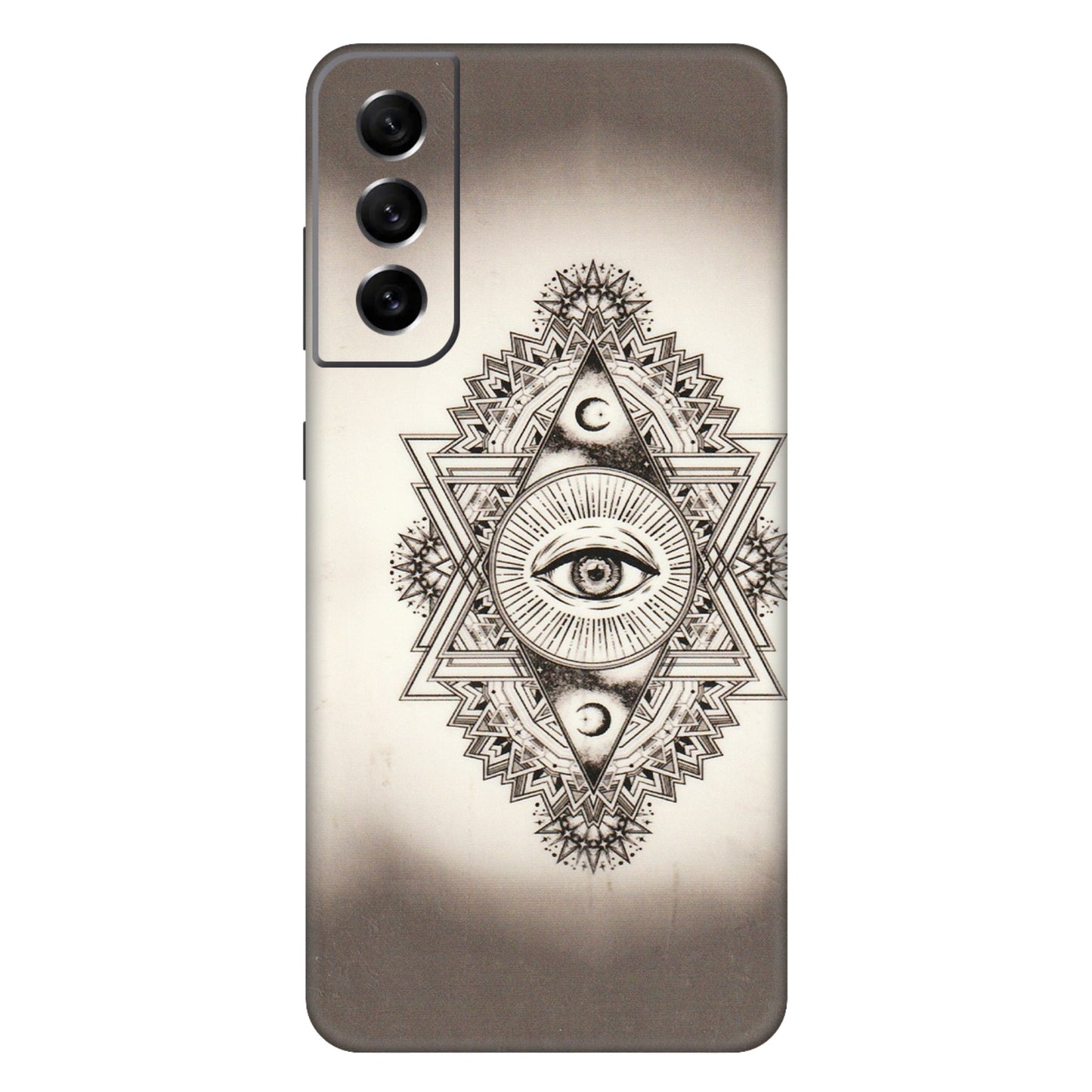 Samsung A/S Series Phone Skins (All Models) - Illuminati Great Eye - Transparent Finish (T-14) Samsung Galaxy S21 FE 5G