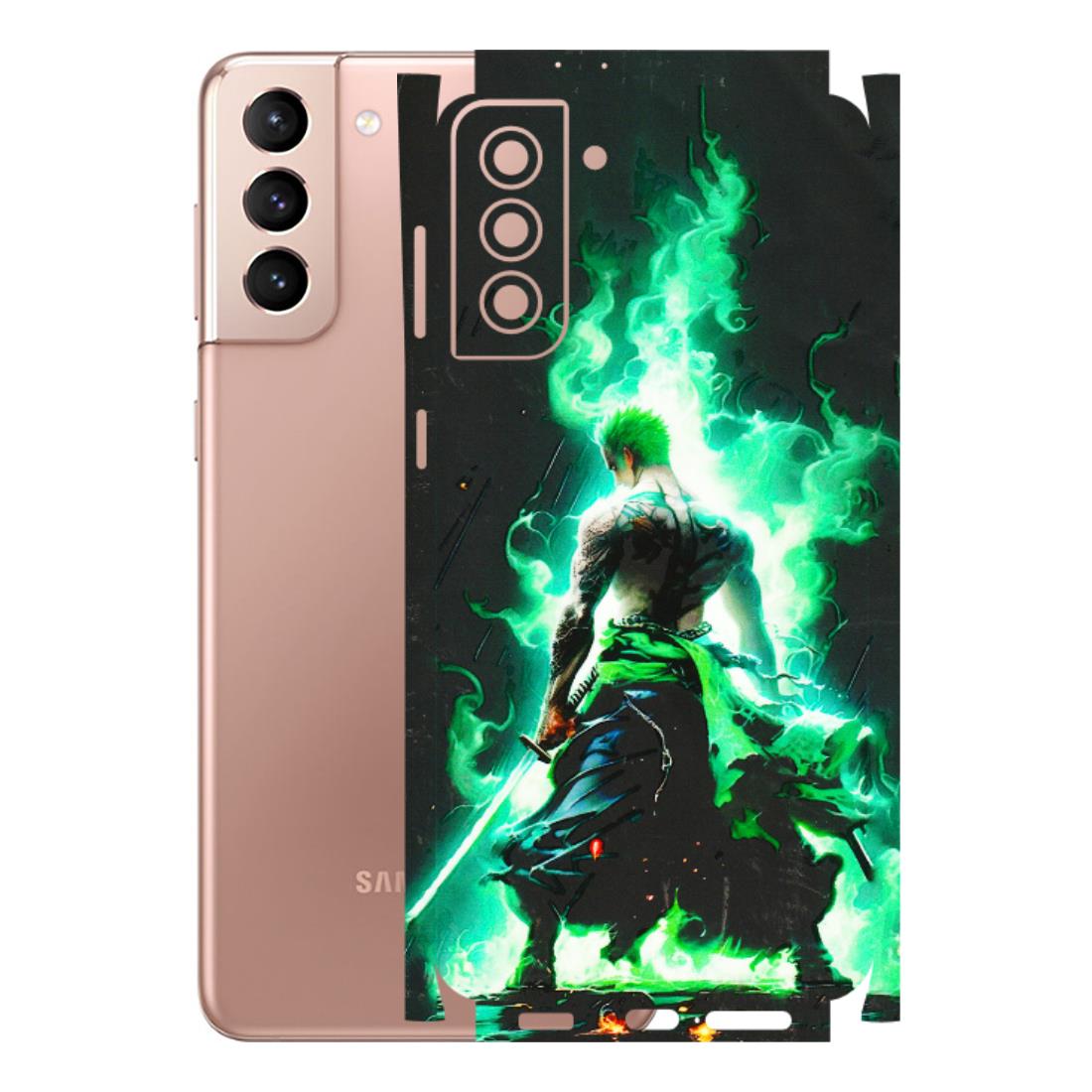 Samsung A/S Series Phone Skins (All Models) - Zoro Sword - 3D Embossed Finish (L-241) Samsung Galaxy S21 Plus 5G