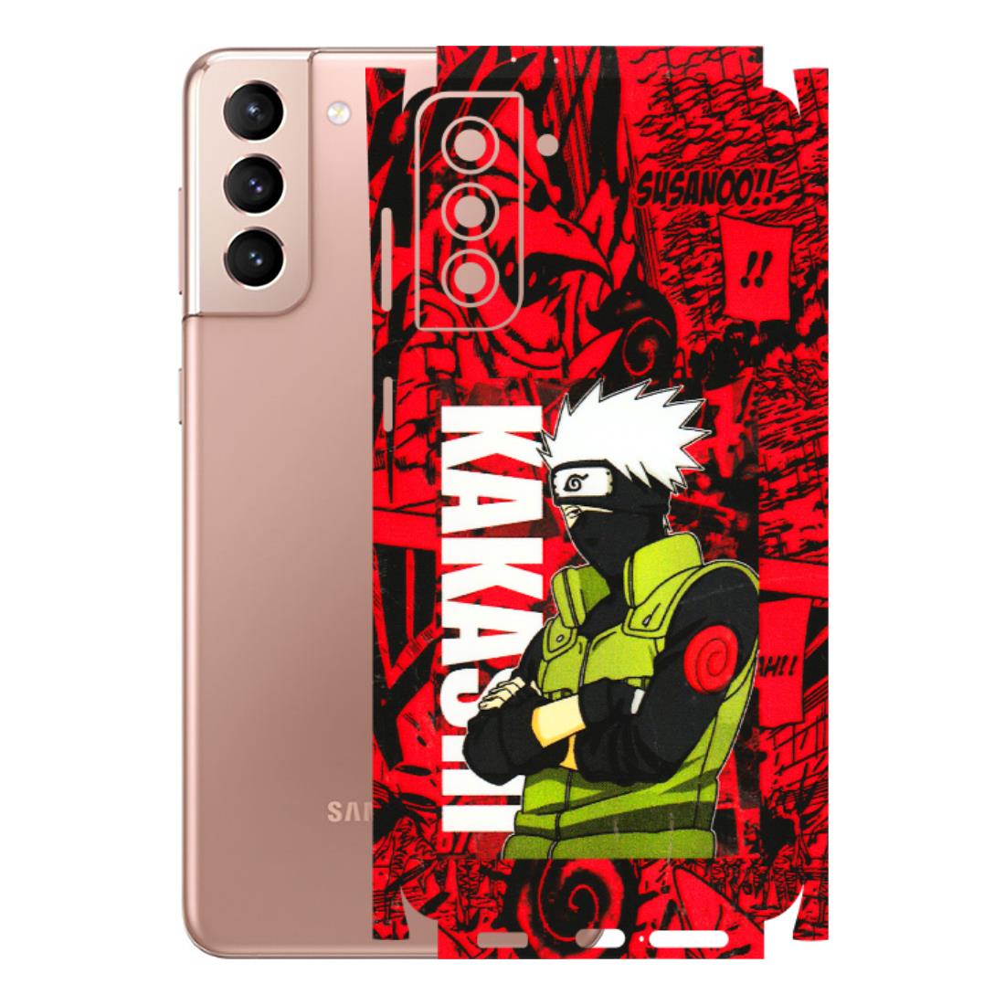 Samsung A/S Series Phone Skins (All Models) - Kakashi Red Anime - 3D Embossed Finish (L-251) Samsung Galaxy S21 Plus 5G