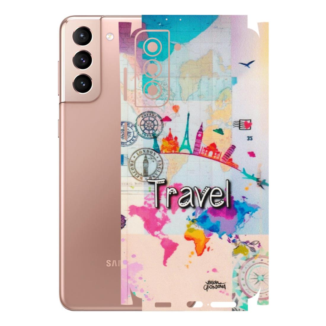 Samsung A/S Series Phone Skins (All Models) - Travel The Wonders - Matte Finish (M-108) Samsung Galaxy S21 Plus 5G