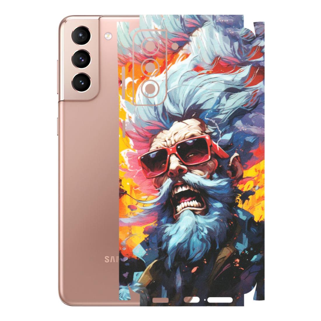 Samsung A/S Series Phone Skins (All Models) - Daddy Cool Character - Matte Finish (M-43) Samsung Galaxy S21 Plus 5G