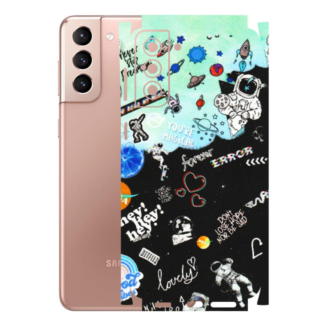 Samsung A/S Series Phone Skins (All Models) - Living In A Space Dream - Matte Finish (M-46) Samsung Galaxy S21 Plus 5G
