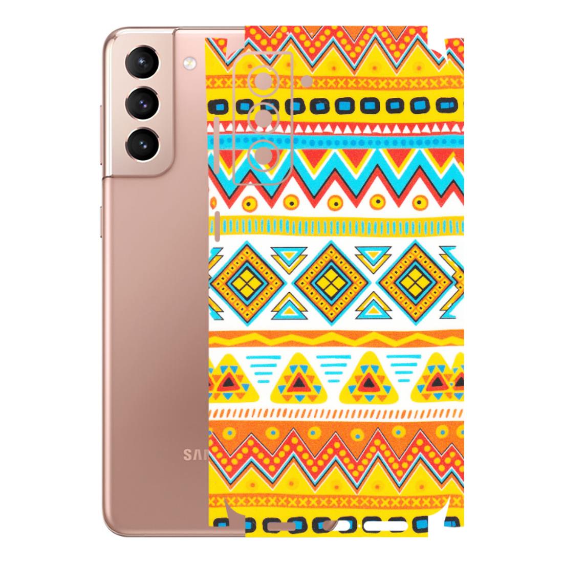 Samsung A/S Series Phone Skins (All Models) - Mexican Abstract - Matte Finish (M-71) Samsung Galaxy S21 Plus 5G