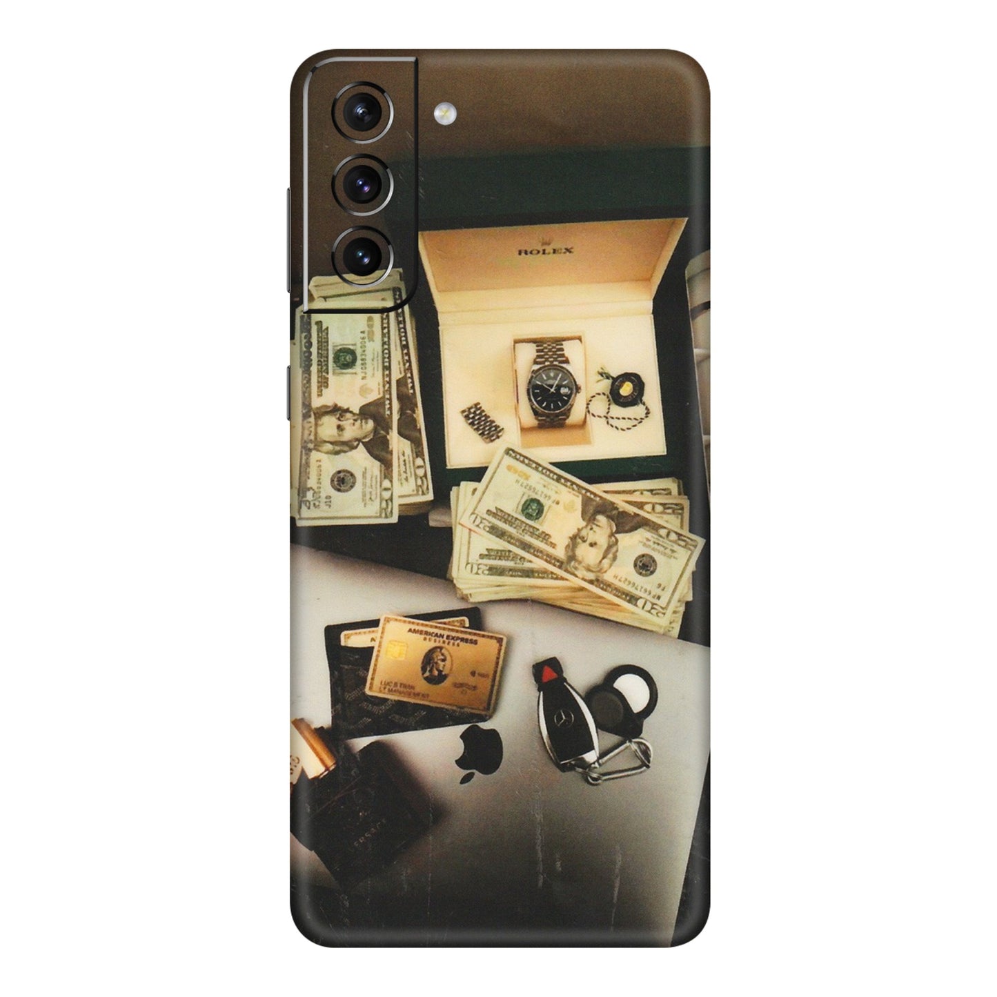 Samsung A/S Series Phone Skins (All Models) - Luxury Lifestyle - Transparent Finish (T-11) Samsung Galaxy S21 Plus 5G