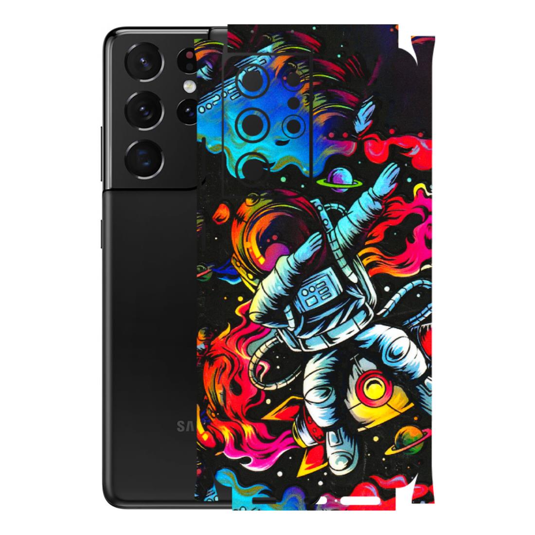 Samsung A/S Series Phone Skins (All Models) - Astronaut Dope - 3D Embossed Finish (L-191) Samsung Galaxy S21 Ultra 5G