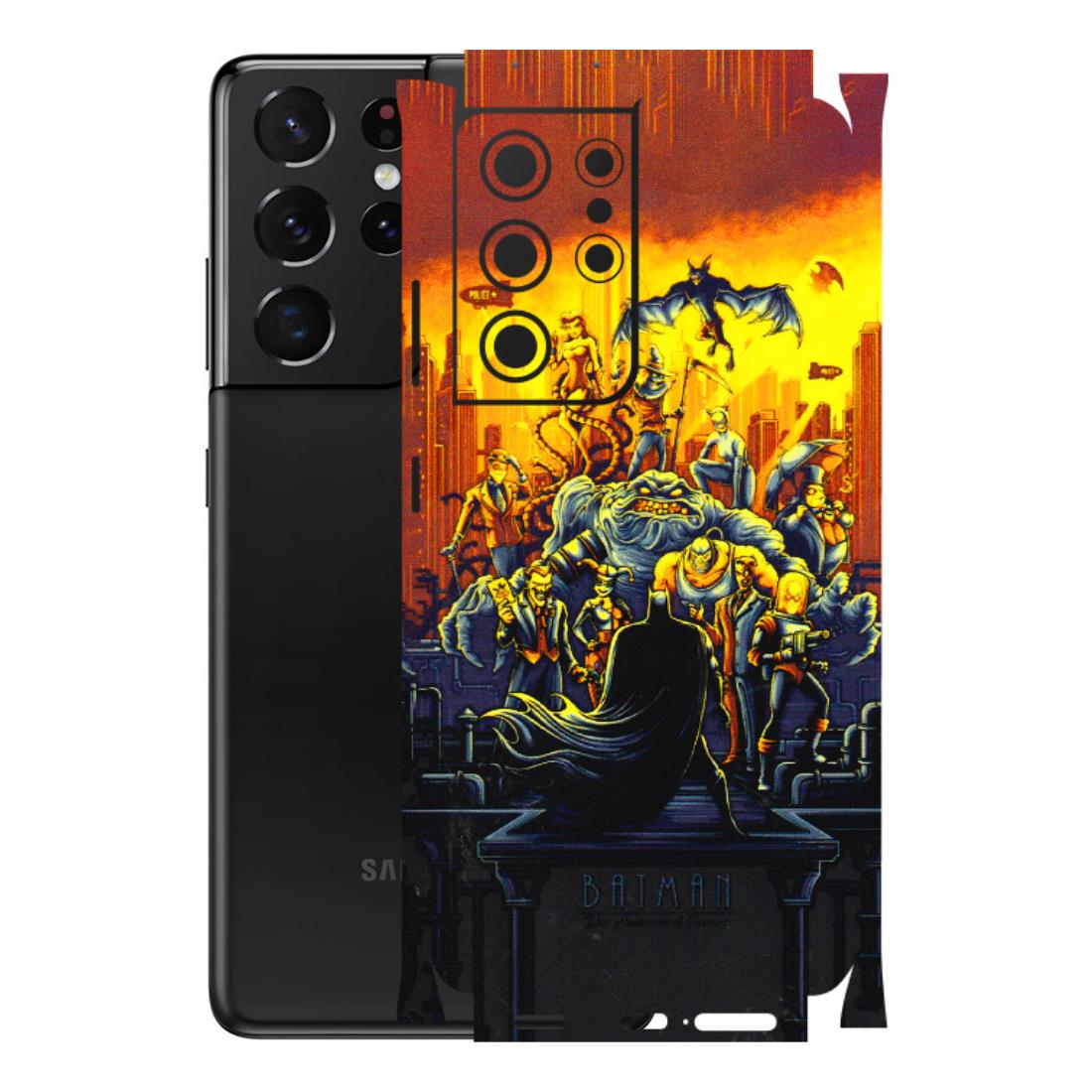 Samsung A/S Series Phone Skins (All Models) - Games Doodles - 3D Embossed Finish (L-24) Samsung Galaxy S21 Ultra 5G