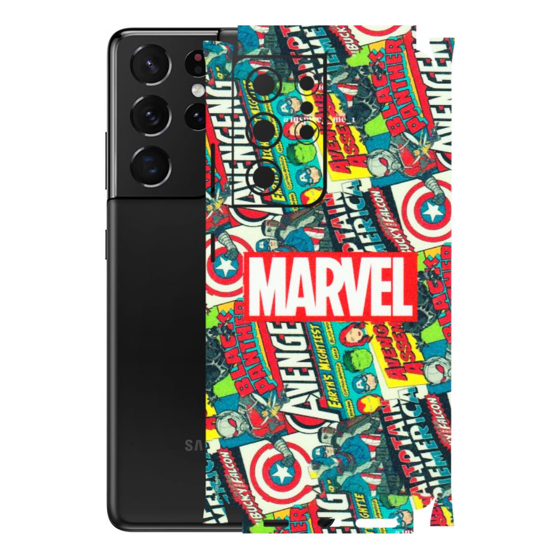 Samsung A/S Series Phone Skins (All Models) - Marvel Comic Lover - Matte Finish (M-30) Samsung Galaxy S21 Ultra 5G