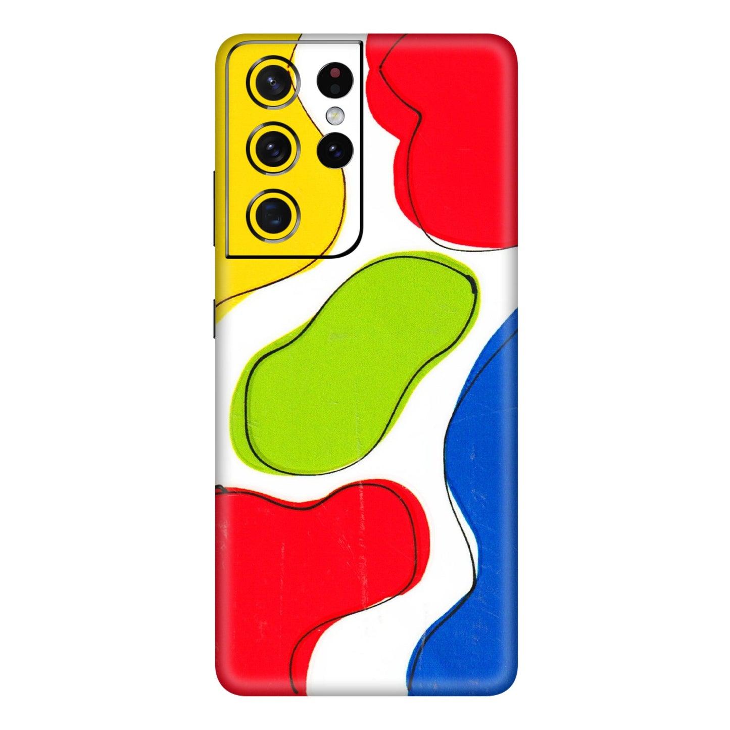 Samsung A/S Series Phone Skins (All Models) - RGB Colour Paint - 3D Embossed Finish (L-284) Samsung Galaxy S21 Ultra 5G