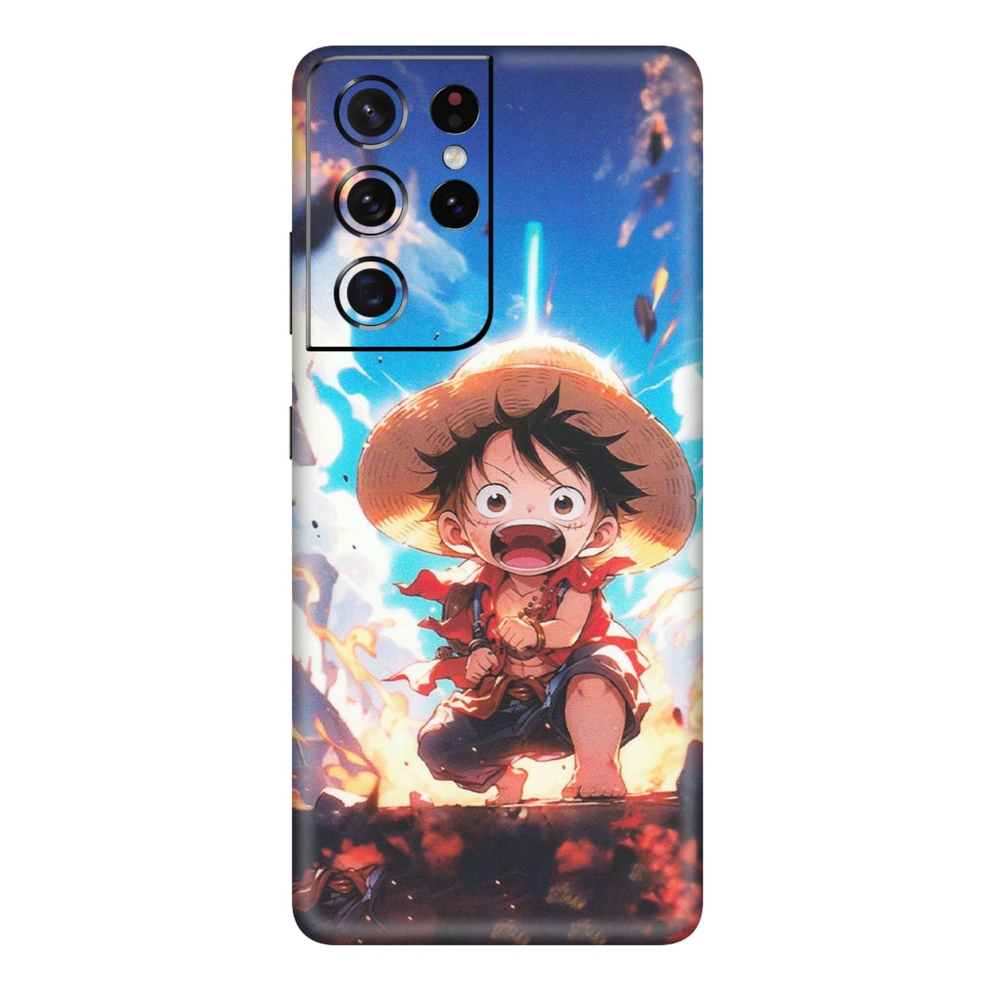 Samsung A/S Series Phone Skins (All Models) - Toon One Piece Cute Character - Matte Finish (M-35) Samsung Galaxy S21 Ultra 5G