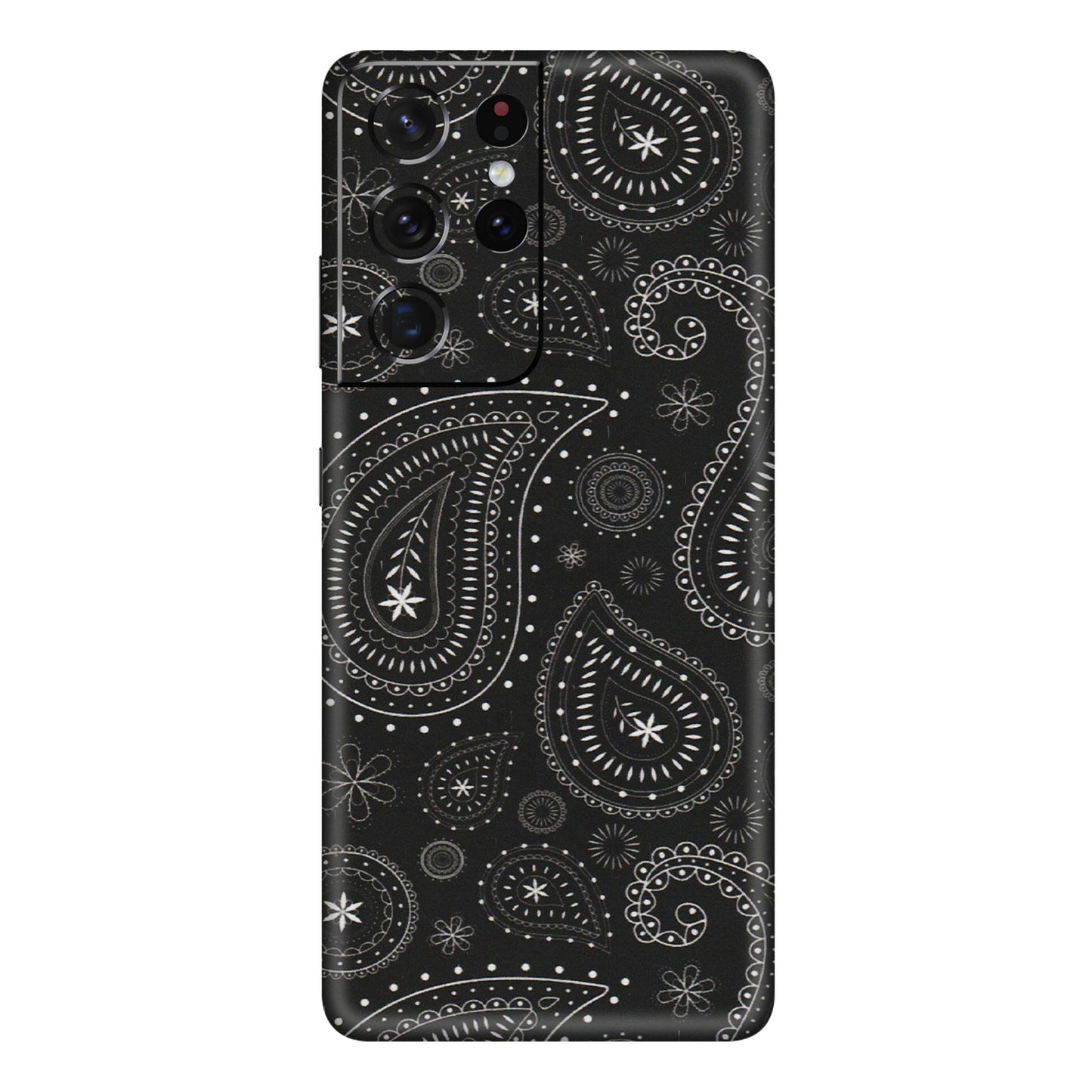 Samsung A/S Series Phone Skins (All Models) - Black Sober Kerry - Matte Finish (M-37) Samsung Galaxy S21 Ultra 5G