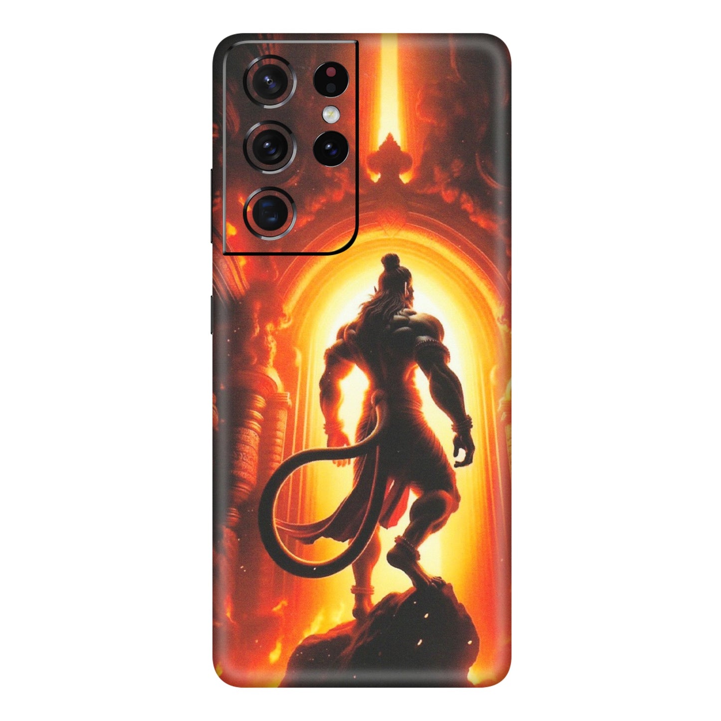 Samsung A/S Series Phone Skins (All Models) - HanumanJi - Matte Finish (M-06) Samsung Galaxy S21 Ultra 5G
